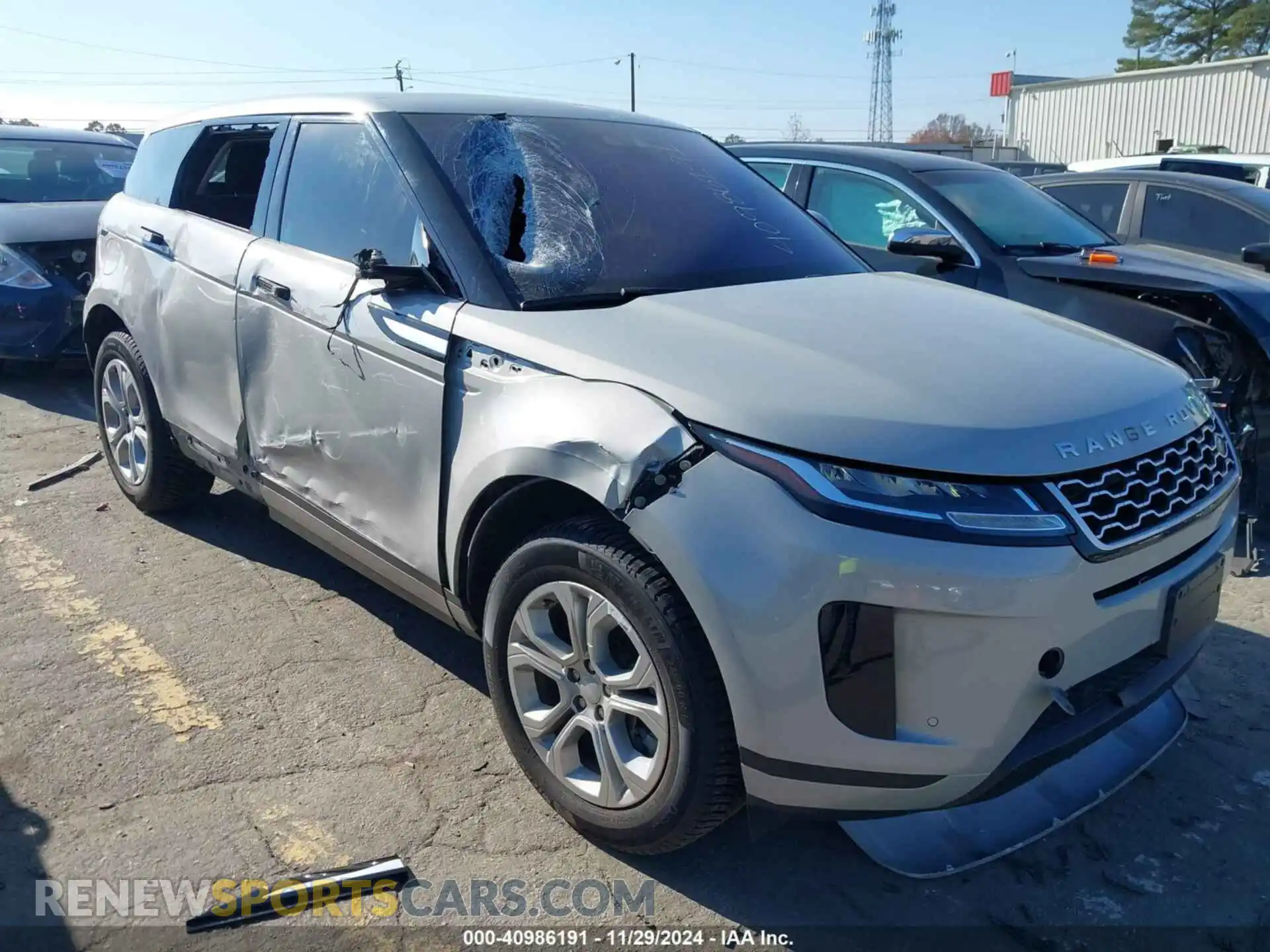 1 Photograph of a damaged car SALZJ2FX5LH040934 LAND ROVER RANGE ROVER EVOQUE 2020