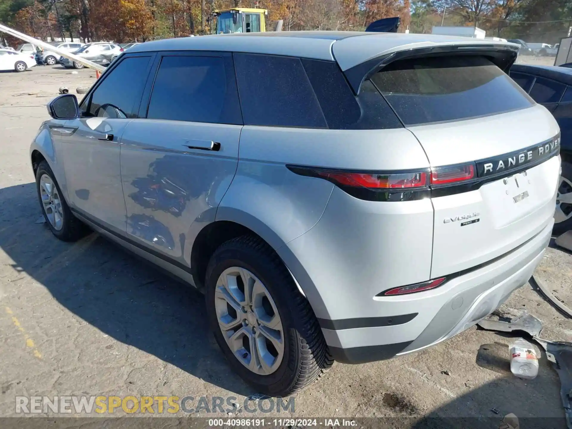 3 Photograph of a damaged car SALZJ2FX5LH040934 LAND ROVER RANGE ROVER EVOQUE 2020