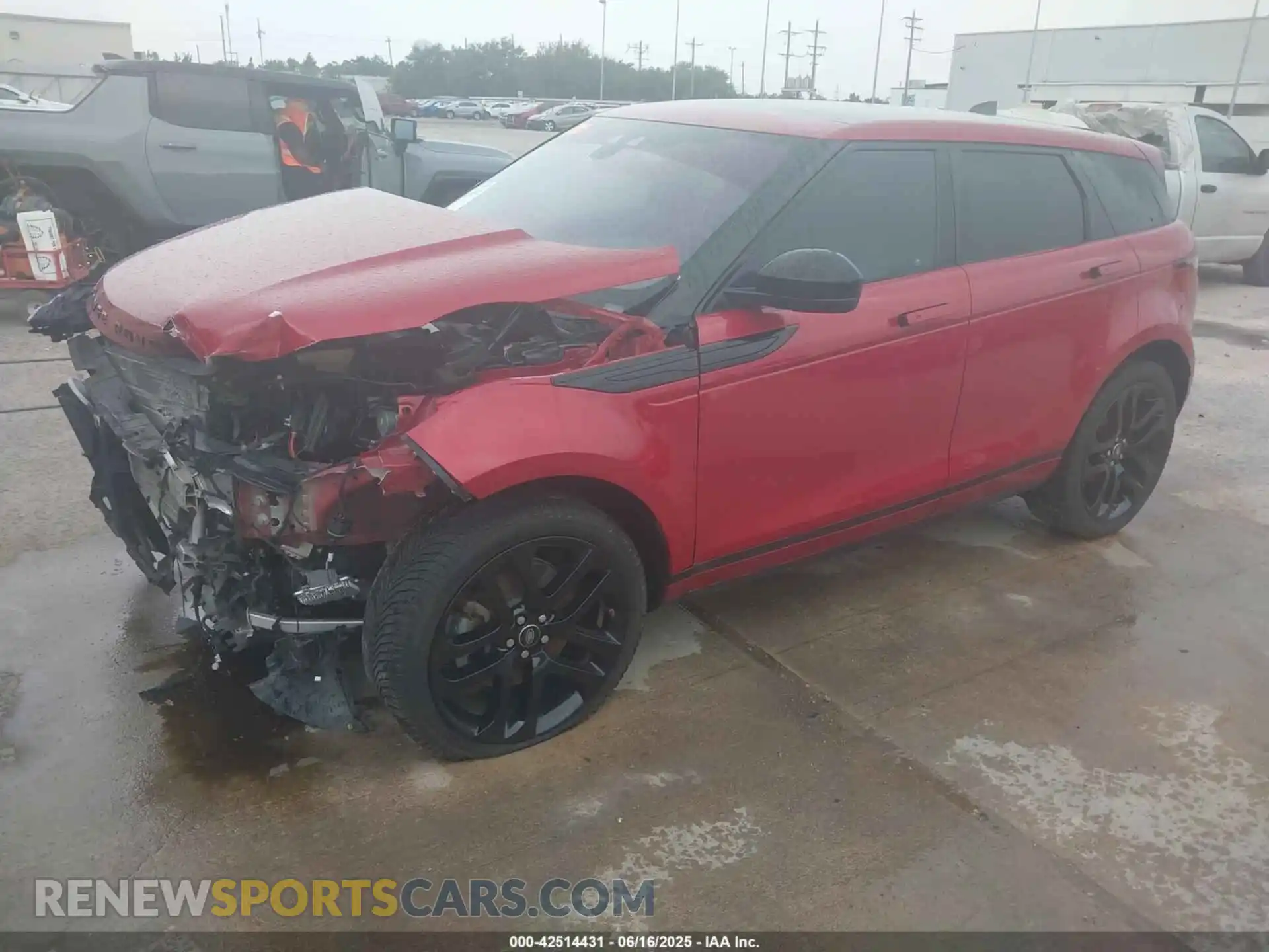 2 Photograph of a damaged car SALZJ2FX6LH018148 LAND ROVER RANGE ROVER EVOQUE 2020