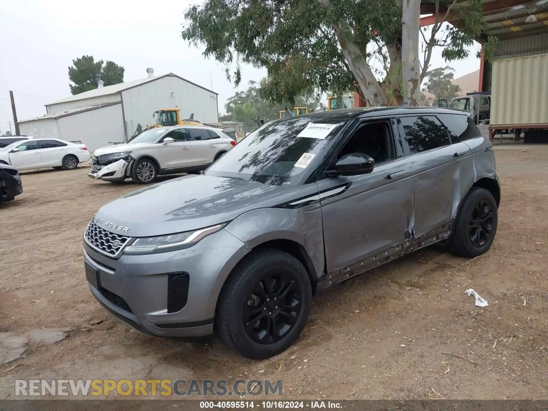 2 Photograph of a damaged car SALZJ2FX7LH119425 LAND ROVER RANGE ROVER EVOQUE 2020