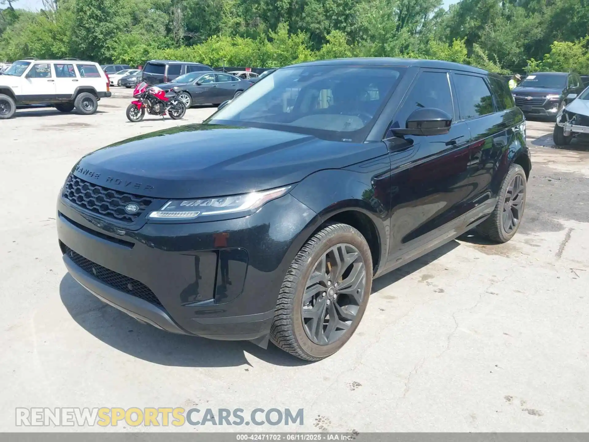 2 Photograph of a damaged car SALZJ2FXXLH063612 LAND ROVER RANGE ROVER EVOQUE 2020
