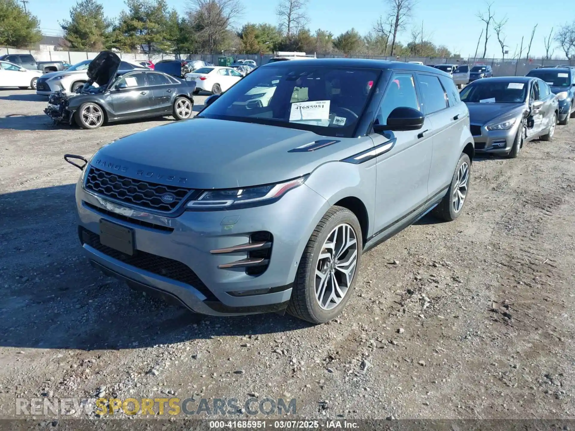 2 Photograph of a damaged car SALZL2FX4LH031409 LAND ROVER RANGE ROVER EVOQUE 2020