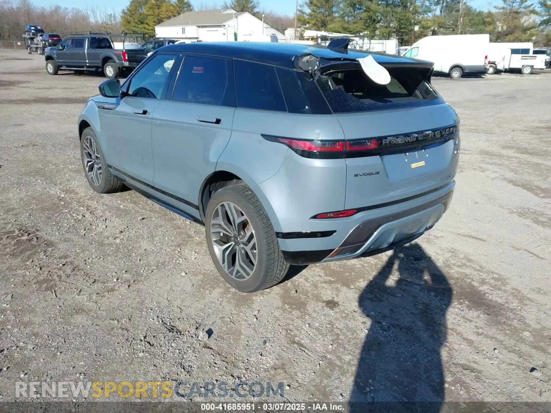 3 Photograph of a damaged car SALZL2FX4LH031409 LAND ROVER RANGE ROVER EVOQUE 2020