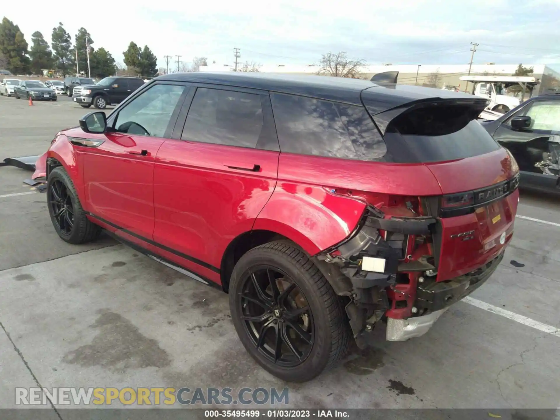 3 fotografías del automóvil dañado SALZL2GX4LH017976 LAND ROVER RANGE ROVER EVOQUE 2020