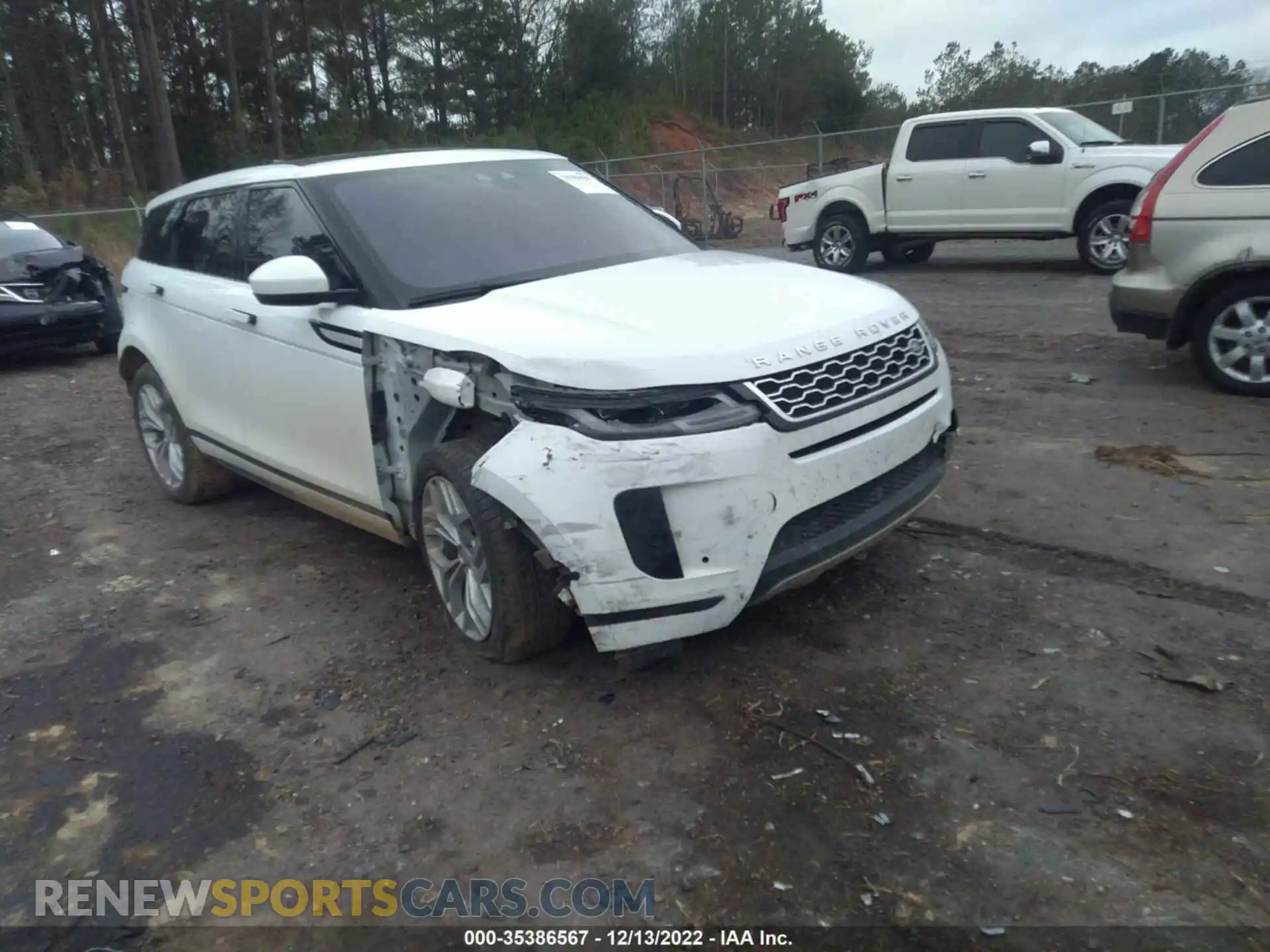 1 Фотография поврежденного автомобиля SALZP2FX0LH053413 LAND ROVER RANGE ROVER EVOQUE 2020