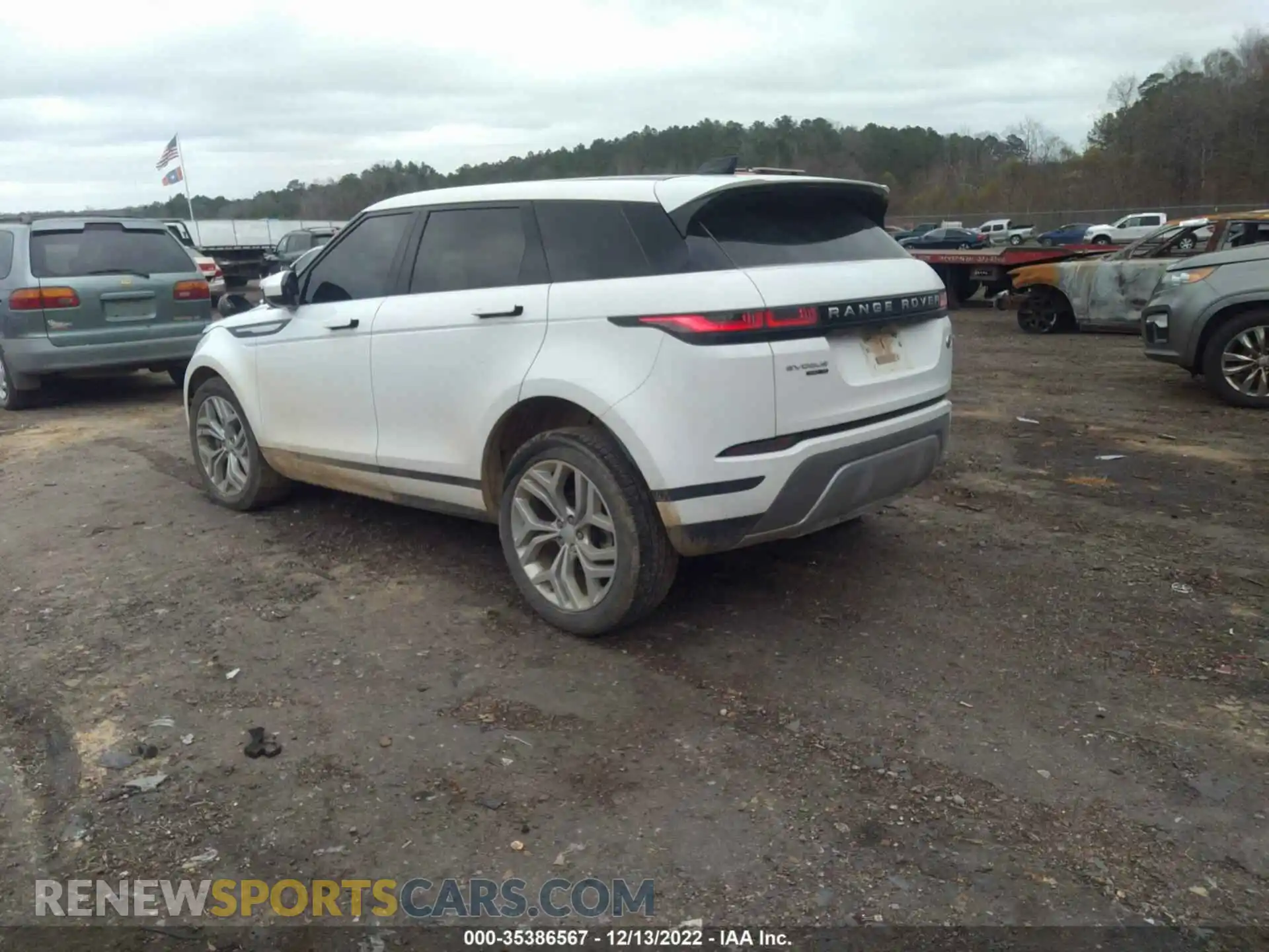3 Фотография поврежденного автомобиля SALZP2FX0LH053413 LAND ROVER RANGE ROVER EVOQUE 2020