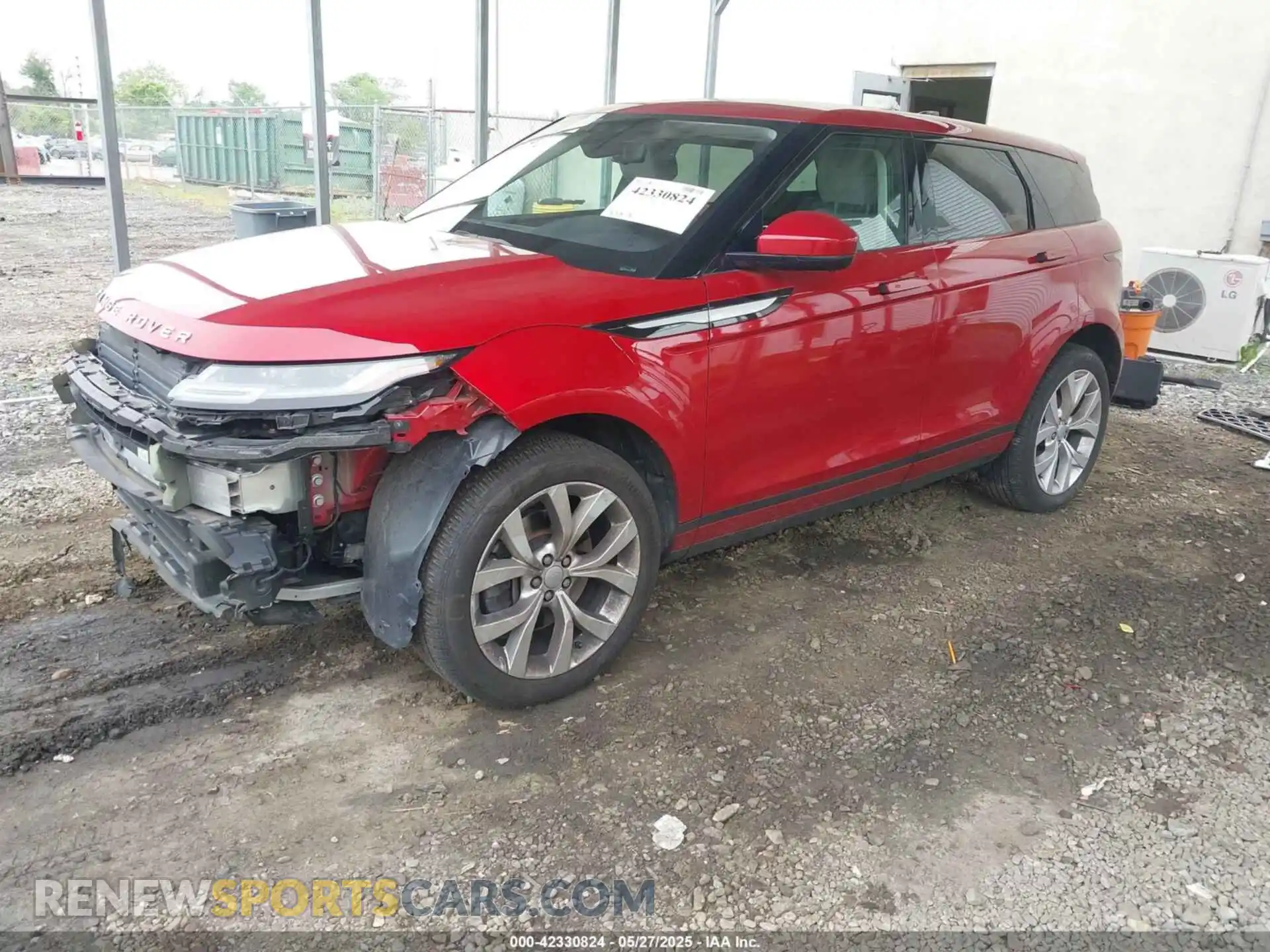 2 Photograph of a damaged car SALZP2FX0LH115568 LAND ROVER RANGE ROVER EVOQUE 2020