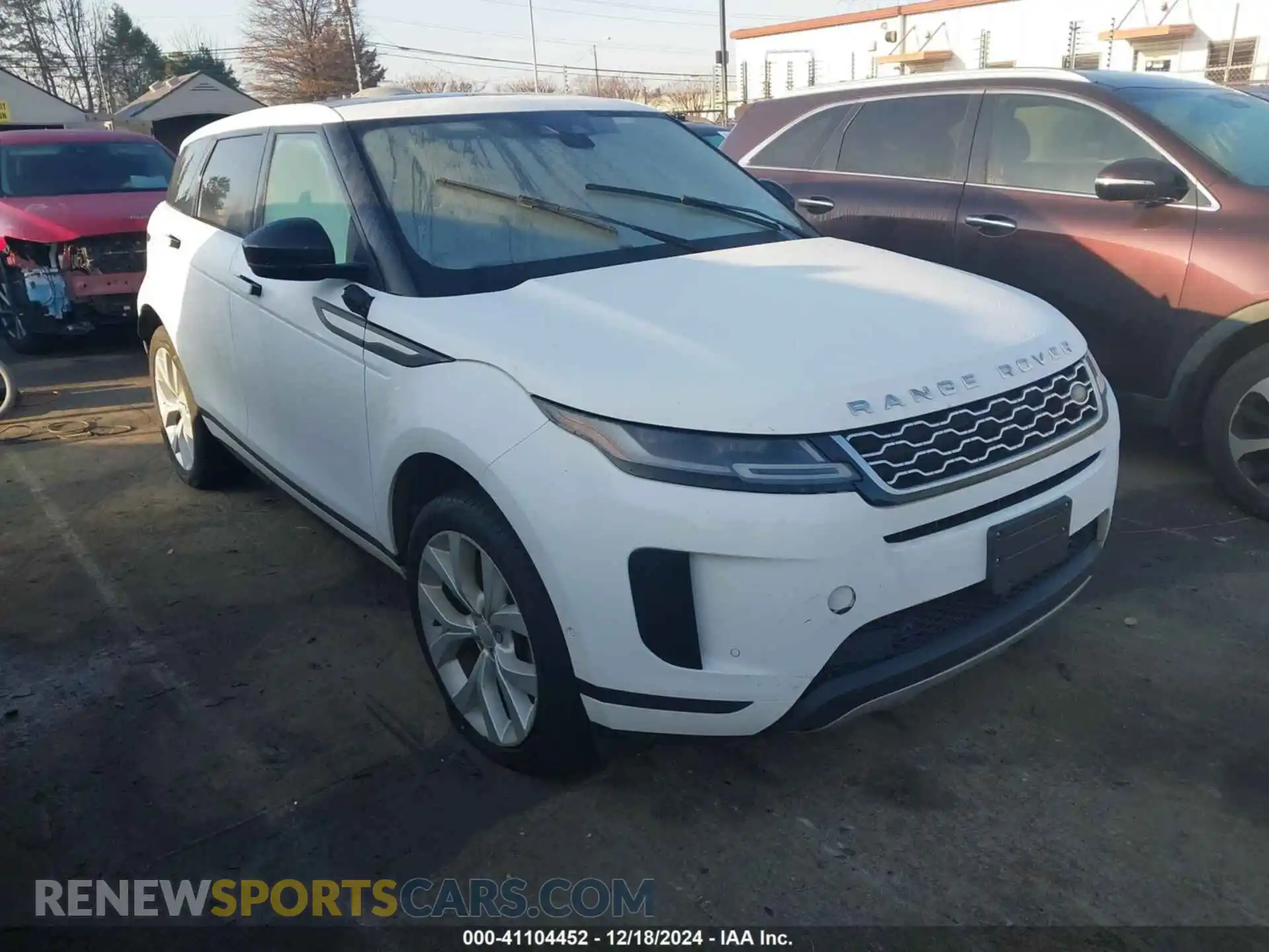 1 Photograph of a damaged car SALZP2FX1LH048317 LAND ROVER RANGE ROVER EVOQUE 2020