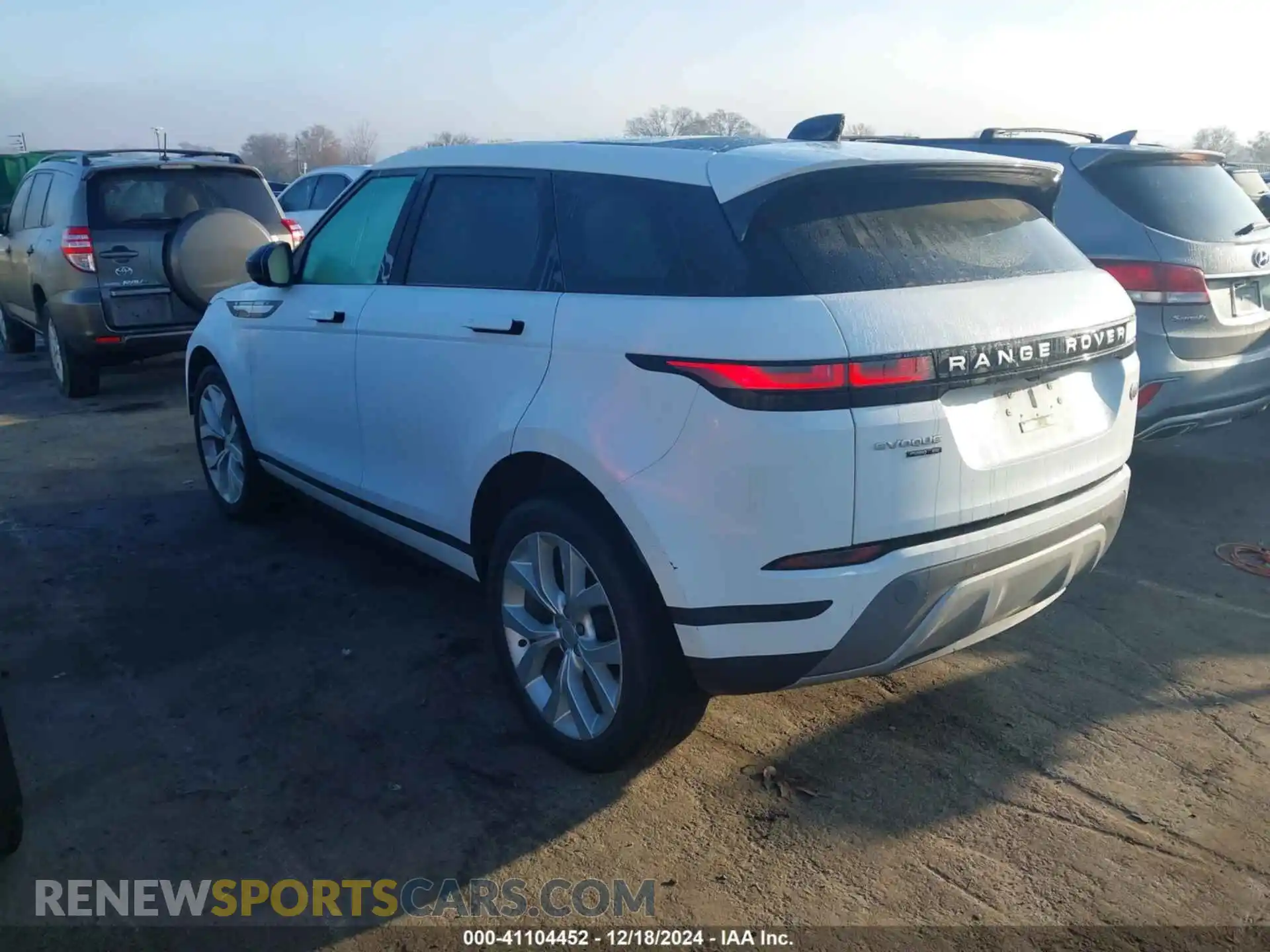 3 Photograph of a damaged car SALZP2FX1LH048317 LAND ROVER RANGE ROVER EVOQUE 2020