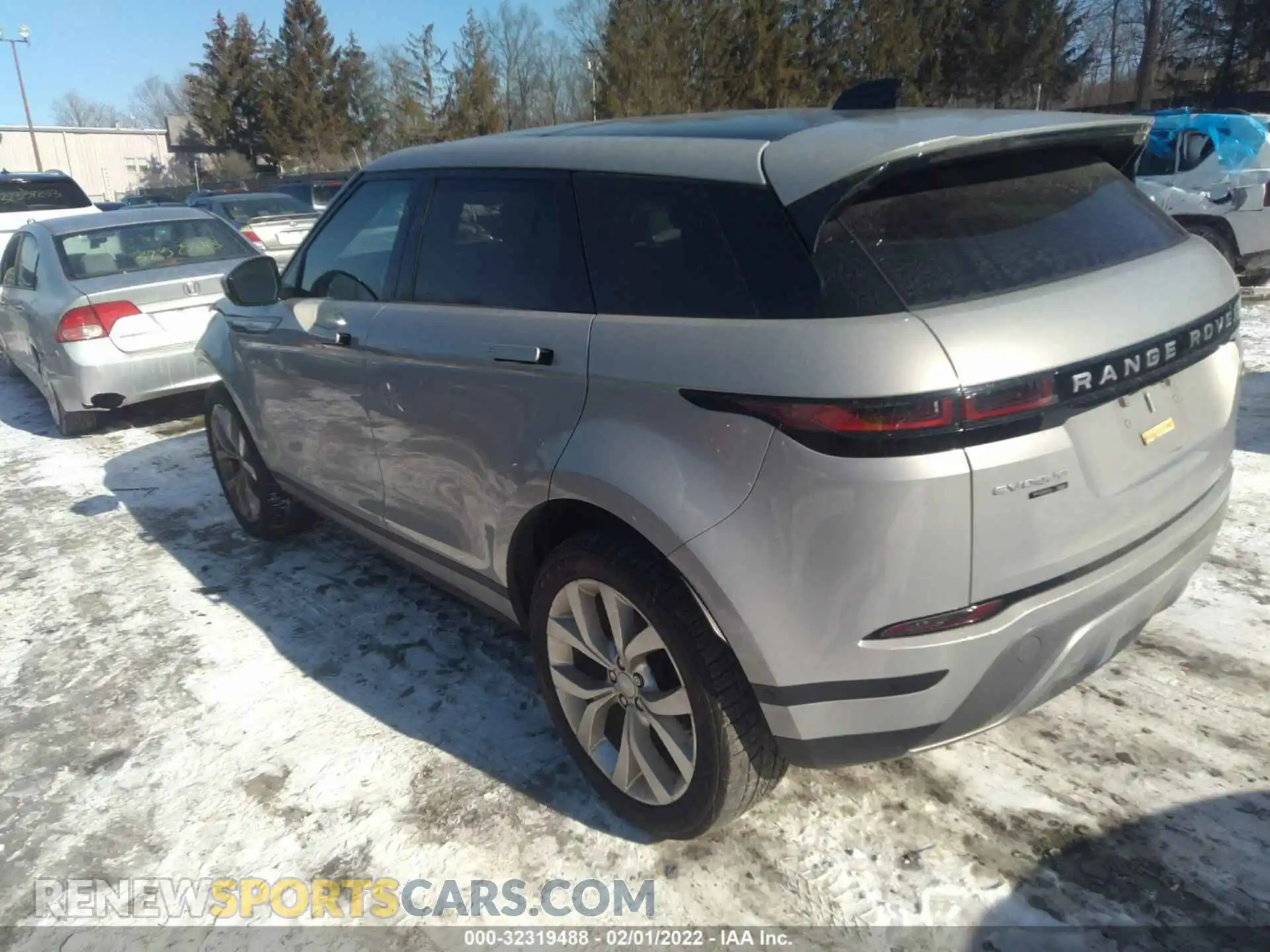 3 Photograph of a damaged car SALZP2FX2LH064560 LAND ROVER RANGE ROVER EVOQUE 2020