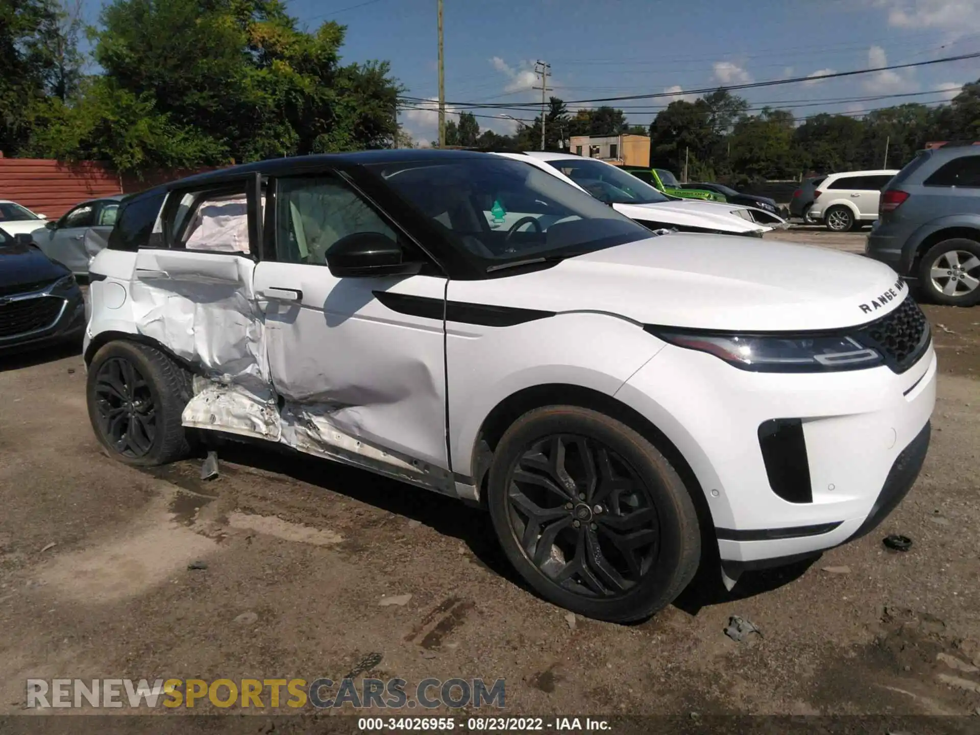 1 Photograph of a damaged car SALZP2FX2LH120173 LAND ROVER RANGE ROVER EVOQUE 2020