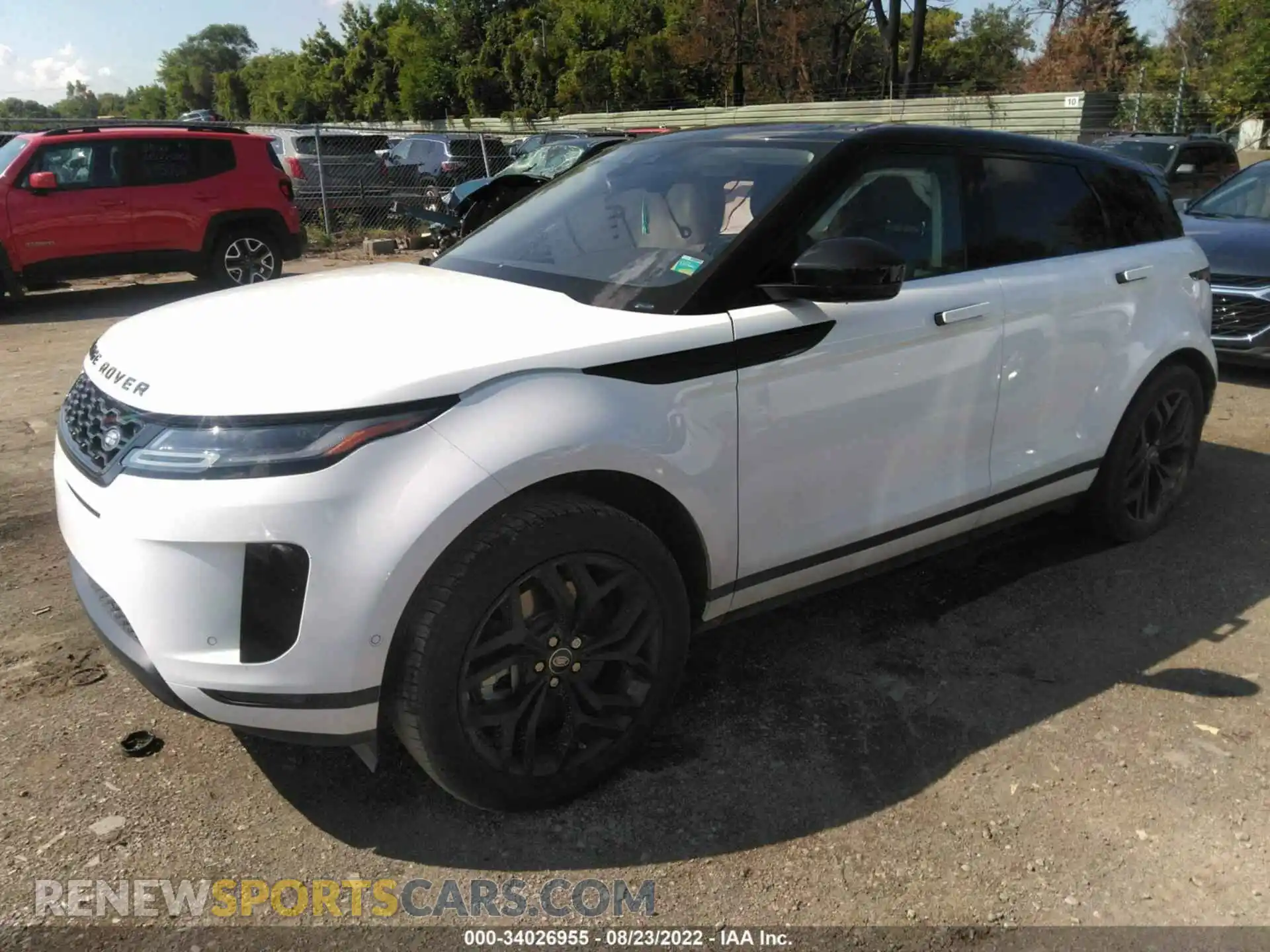 2 Photograph of a damaged car SALZP2FX2LH120173 LAND ROVER RANGE ROVER EVOQUE 2020