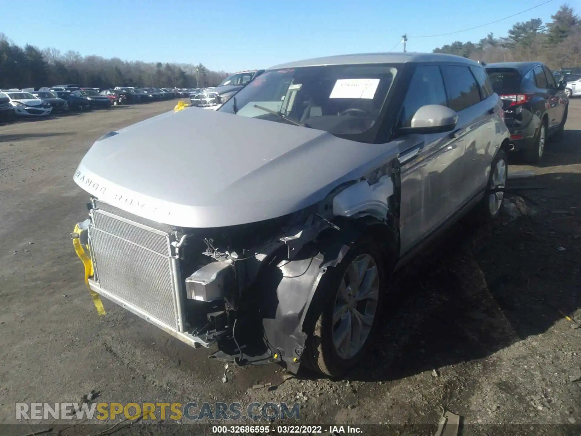 2 Фотография поврежденного автомобиля SALZP2FX3LH081352 LAND ROVER RANGE ROVER EVOQUE 2020