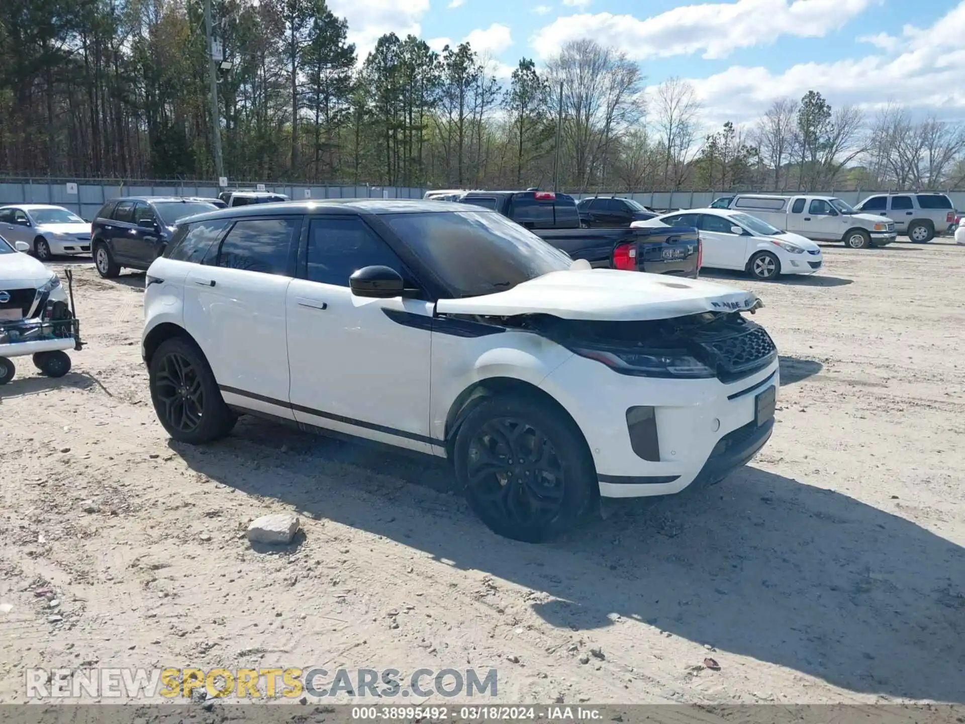 1 Photograph of a damaged car SALZP2FX4LH007745 LAND ROVER RANGE ROVER EVOQUE 2020
