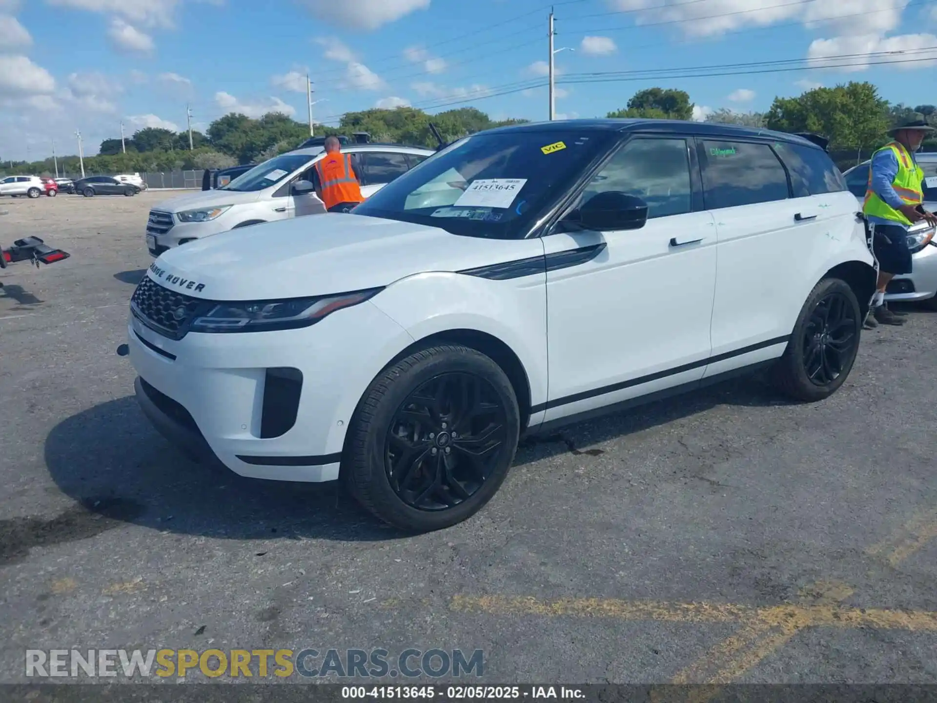 2 Photograph of a damaged car SALZP2FX5LH038650 LAND ROVER RANGE ROVER EVOQUE 2020