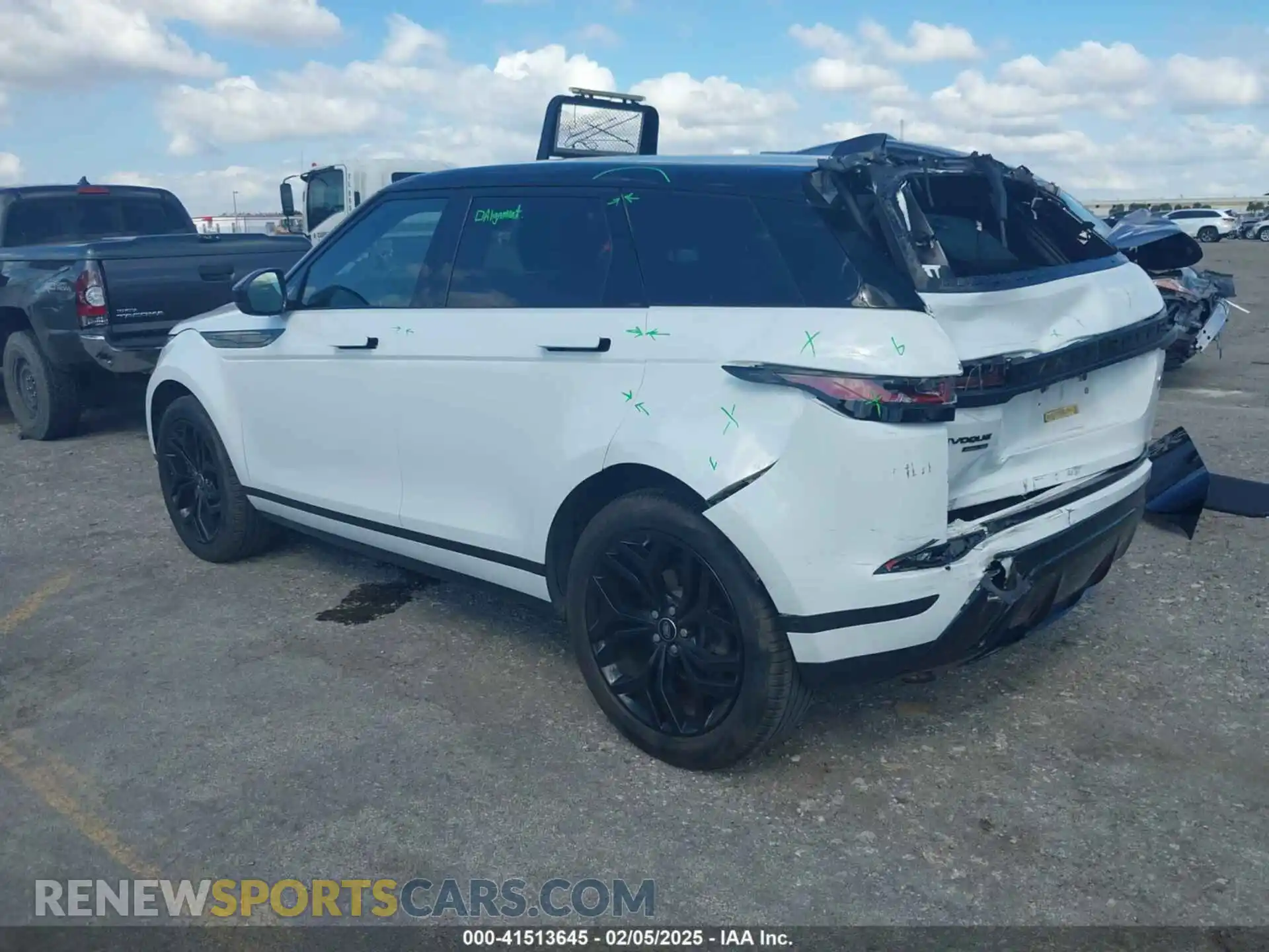 3 Photograph of a damaged car SALZP2FX5LH038650 LAND ROVER RANGE ROVER EVOQUE 2020