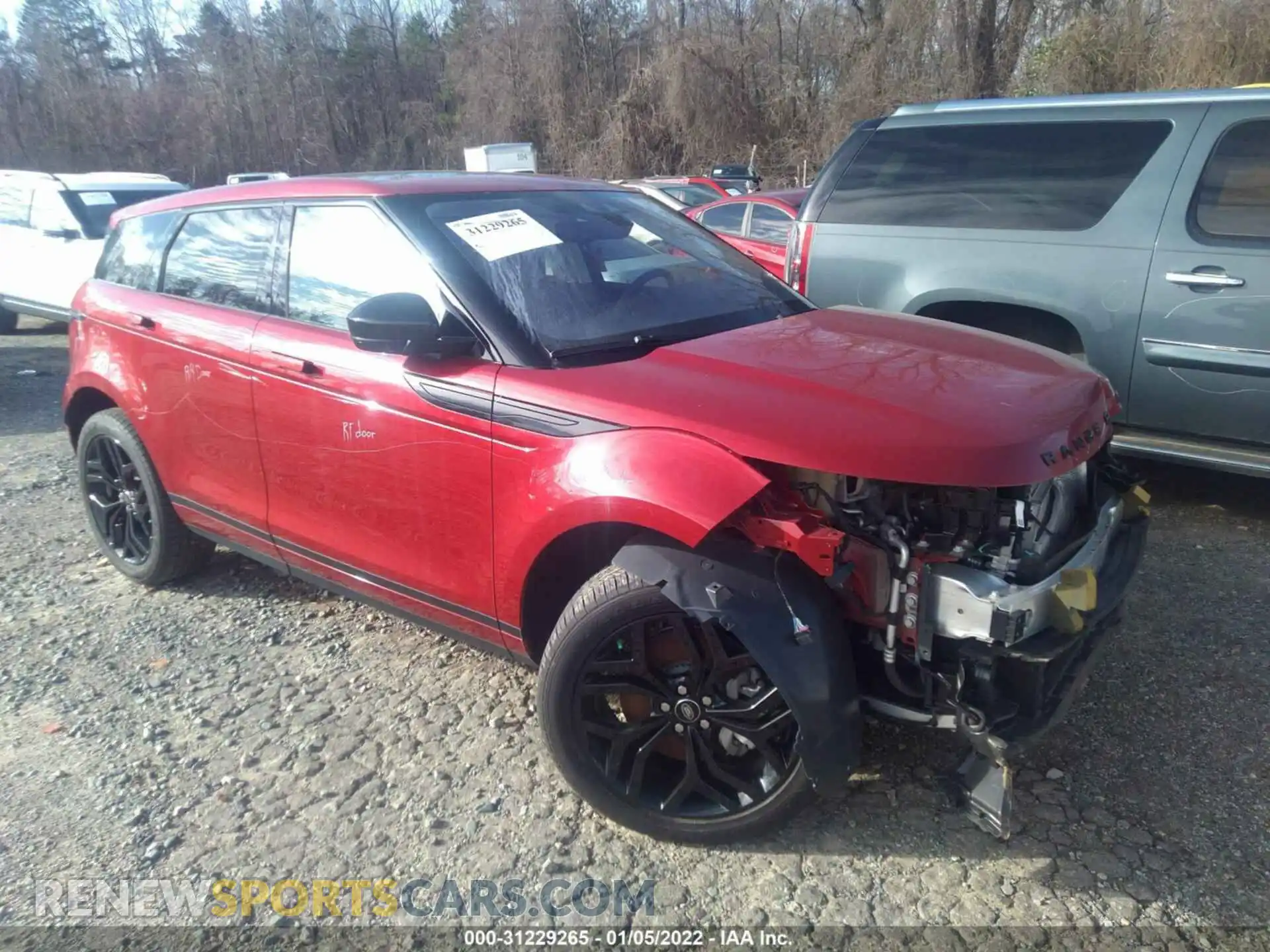 1 Photograph of a damaged car SALZP2FX6LH031237 LAND ROVER RANGE ROVER EVOQUE 2020