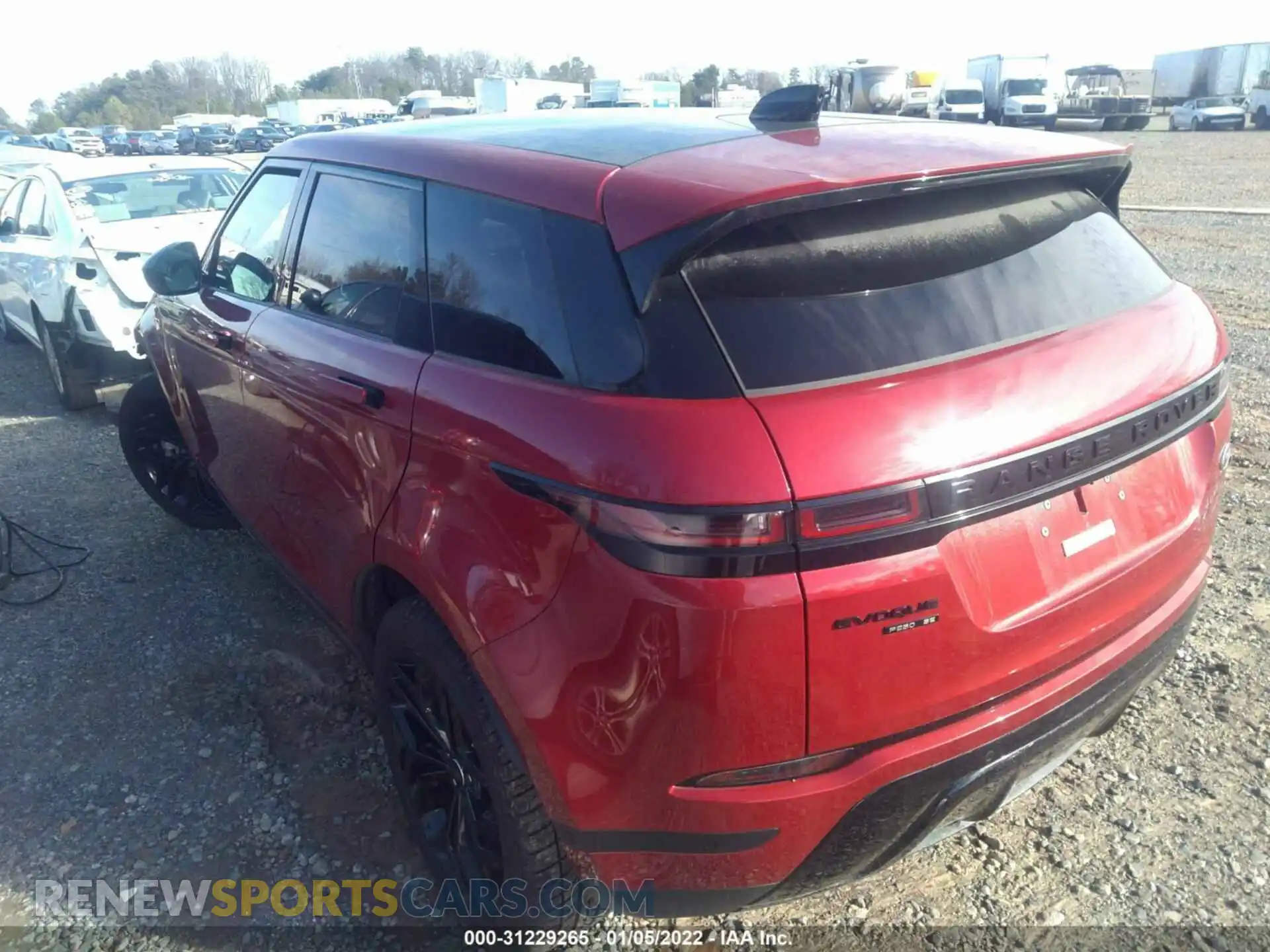 3 Photograph of a damaged car SALZP2FX6LH031237 LAND ROVER RANGE ROVER EVOQUE 2020
