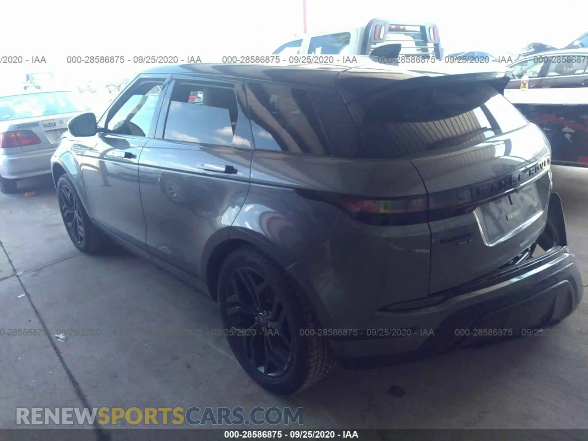 3 Photograph of a damaged car SALZP2FX7LH004516 LAND ROVER RANGE ROVER EVOQUE 2020
