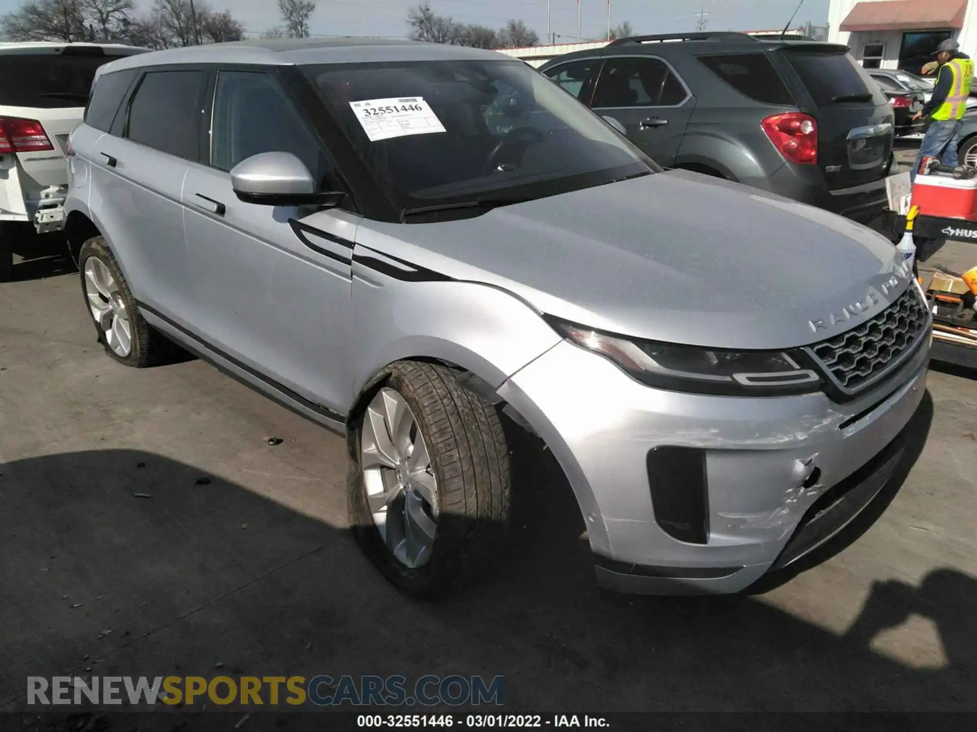 1 Photograph of a damaged car SALZP2FX7LH081175 LAND ROVER RANGE ROVER EVOQUE 2020
