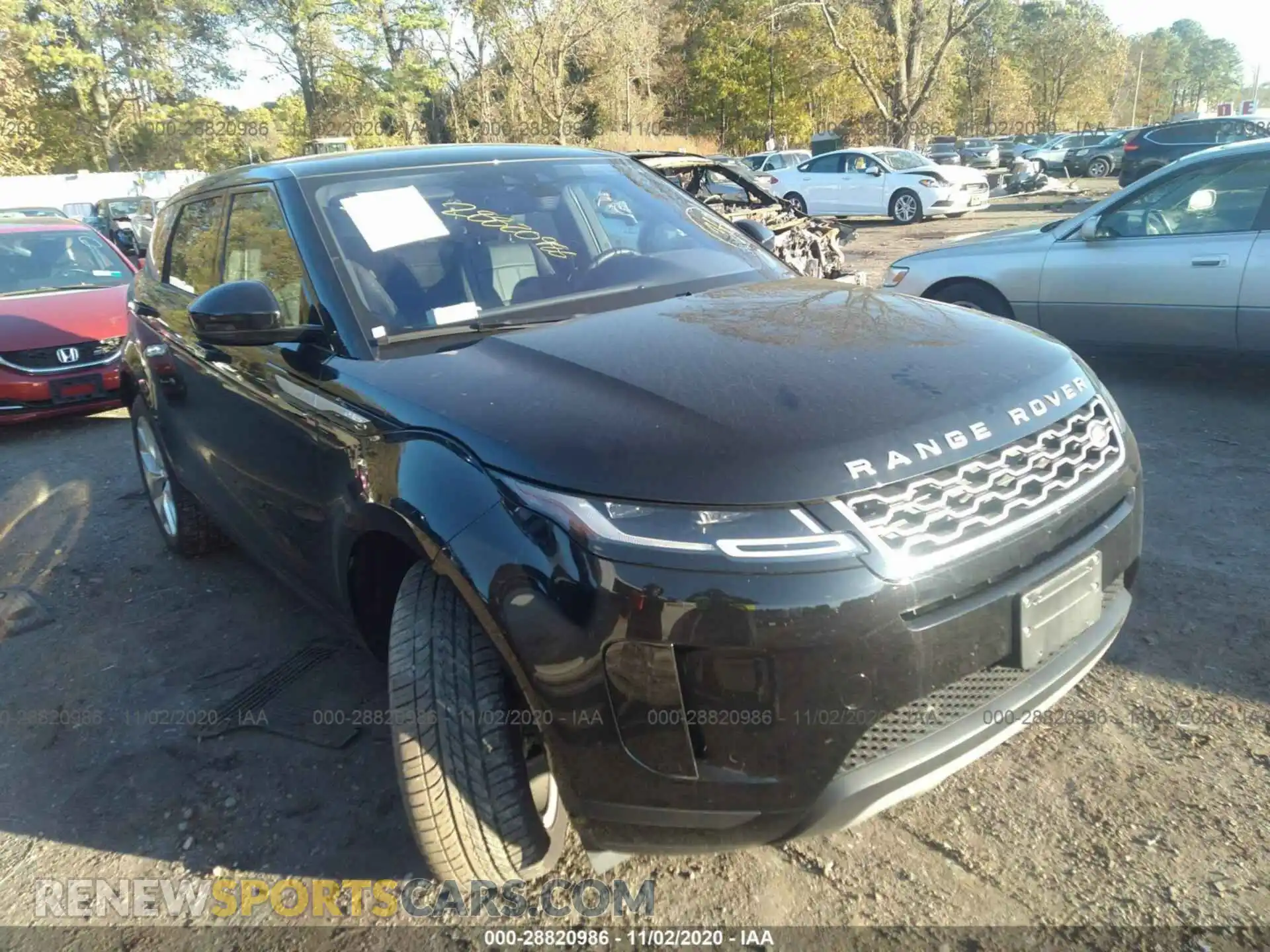 1 Photograph of a damaged car SALZP2FX8LH077541 LAND ROVER RANGE ROVER EVOQUE 2020