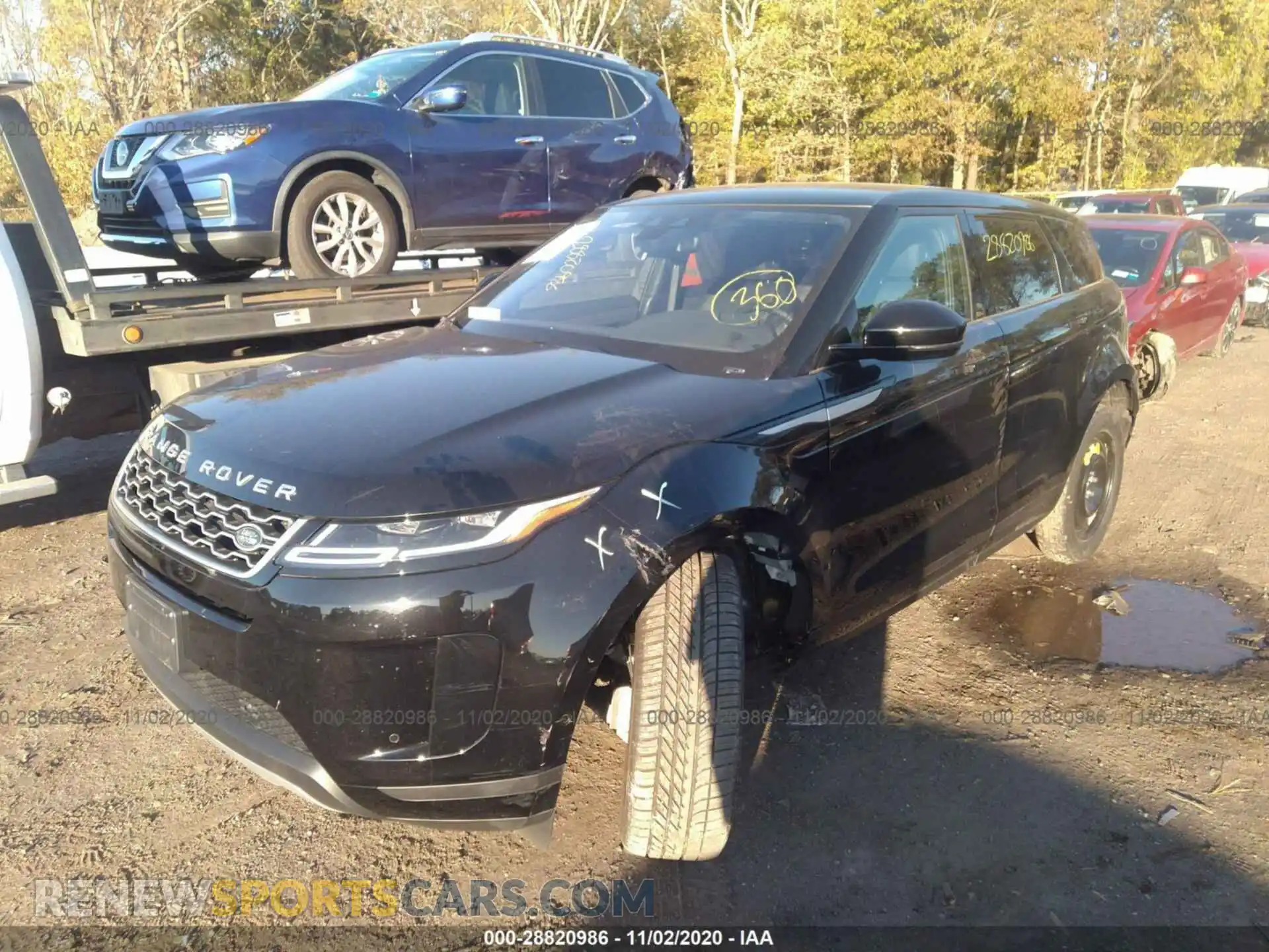 2 Photograph of a damaged car SALZP2FX8LH077541 LAND ROVER RANGE ROVER EVOQUE 2020