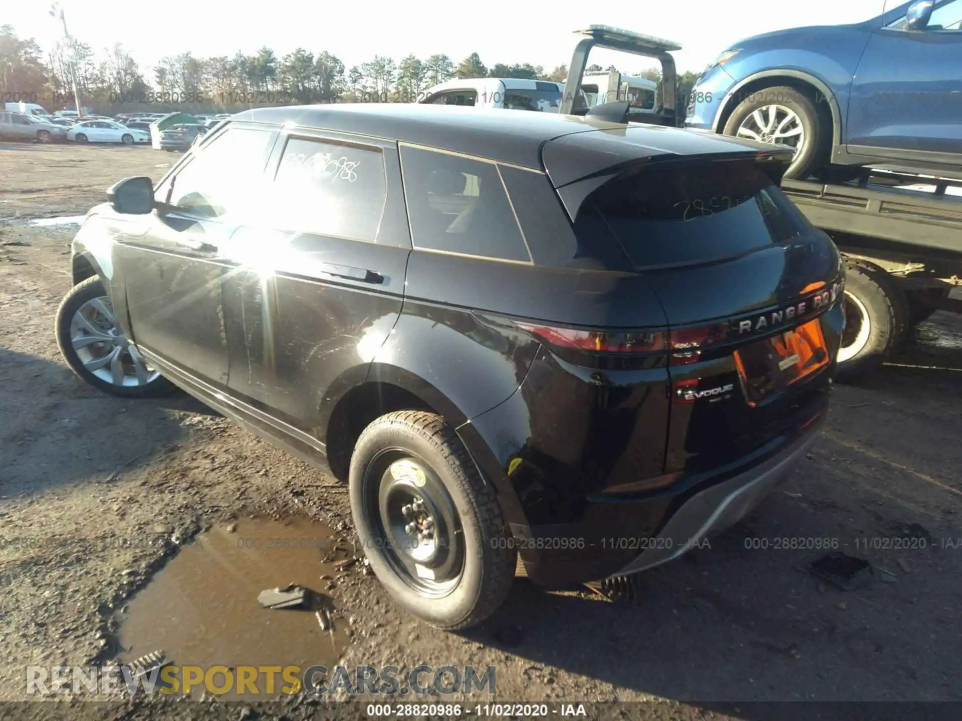 3 Photograph of a damaged car SALZP2FX8LH077541 LAND ROVER RANGE ROVER EVOQUE 2020
