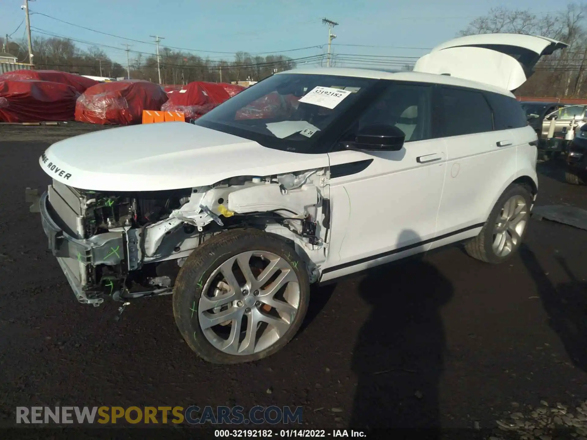 2 Photograph of a damaged car SALZP2FX9LH020376 LAND ROVER RANGE ROVER EVOQUE 2020