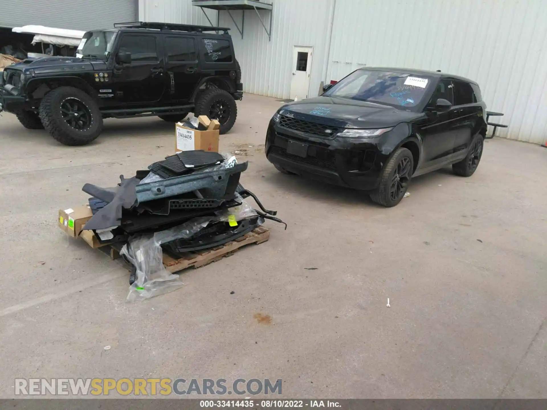 2 fotografías del automóvil dañado SALZP2FXXLH022363 LAND ROVER RANGE ROVER EVOQUE 2020
