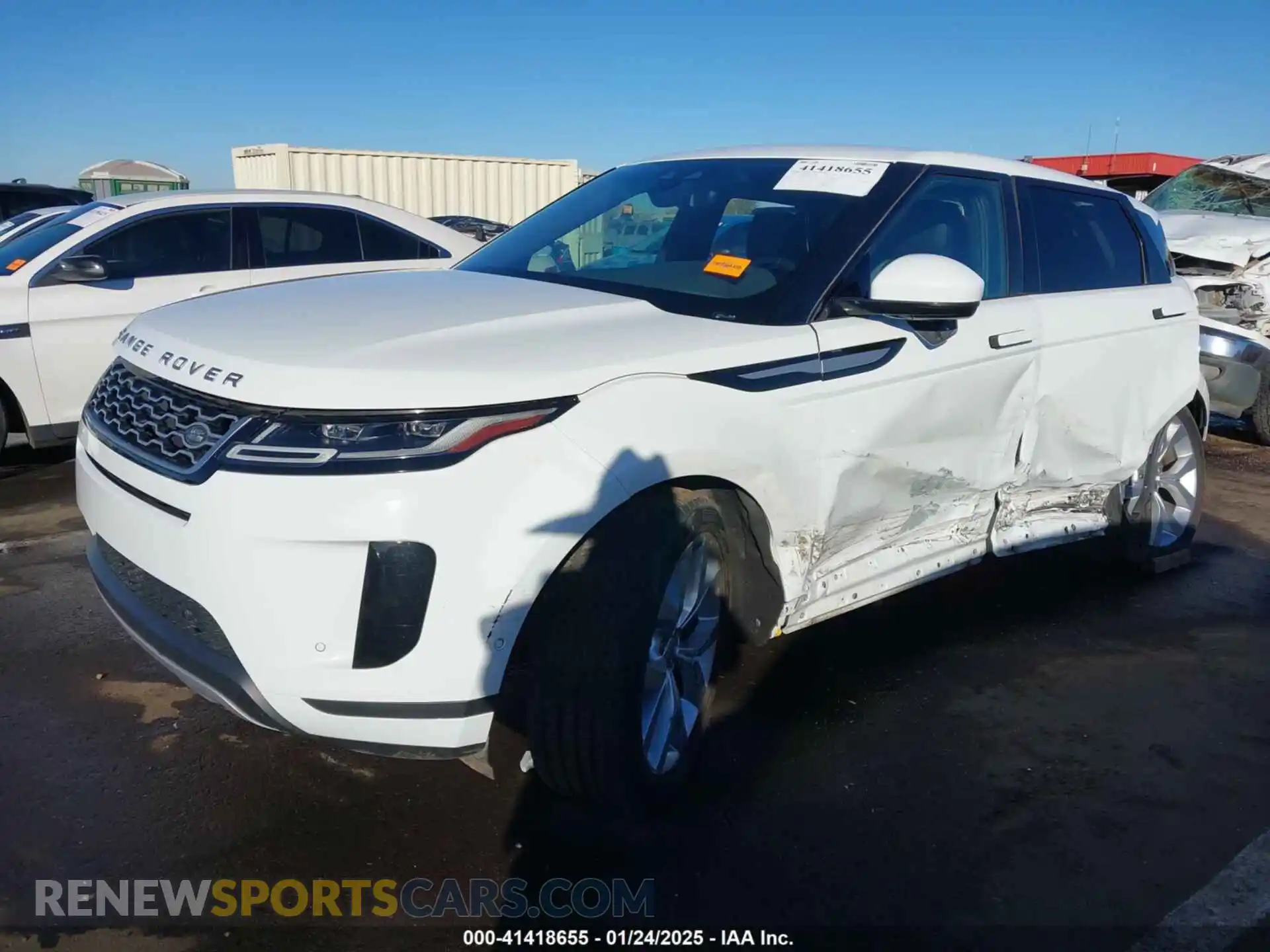 2 Photograph of a damaged car SALZP2FXXLH079923 LAND ROVER RANGE ROVER EVOQUE 2020