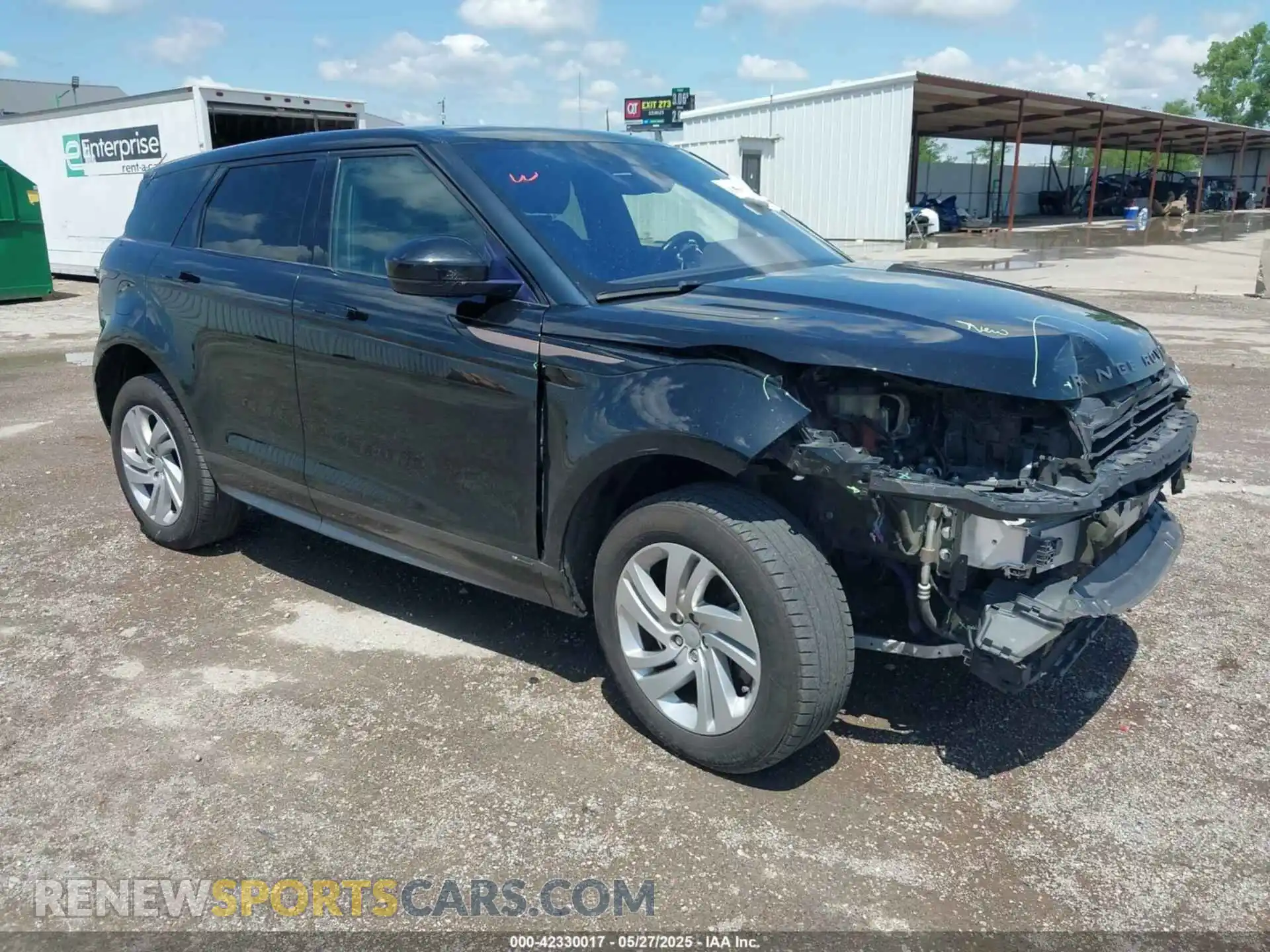 1 Photograph of a damaged car SALZT2GX8LH030116 LAND ROVER RANGE ROVER EVOQUE 2020