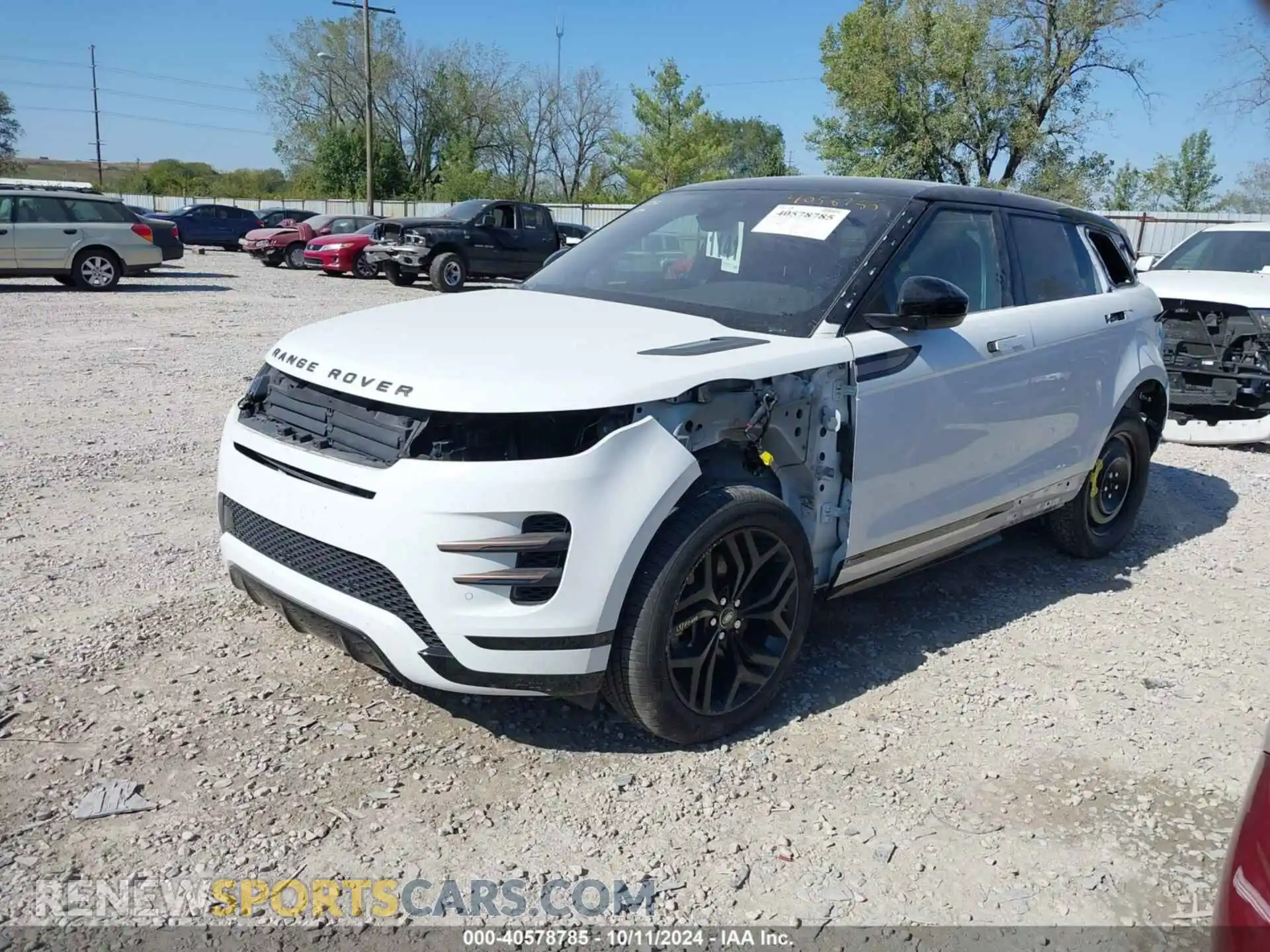 2 Photograph of a damaged car SALZT2GXXLH007453 LAND ROVER RANGE ROVER EVOQUE 2020