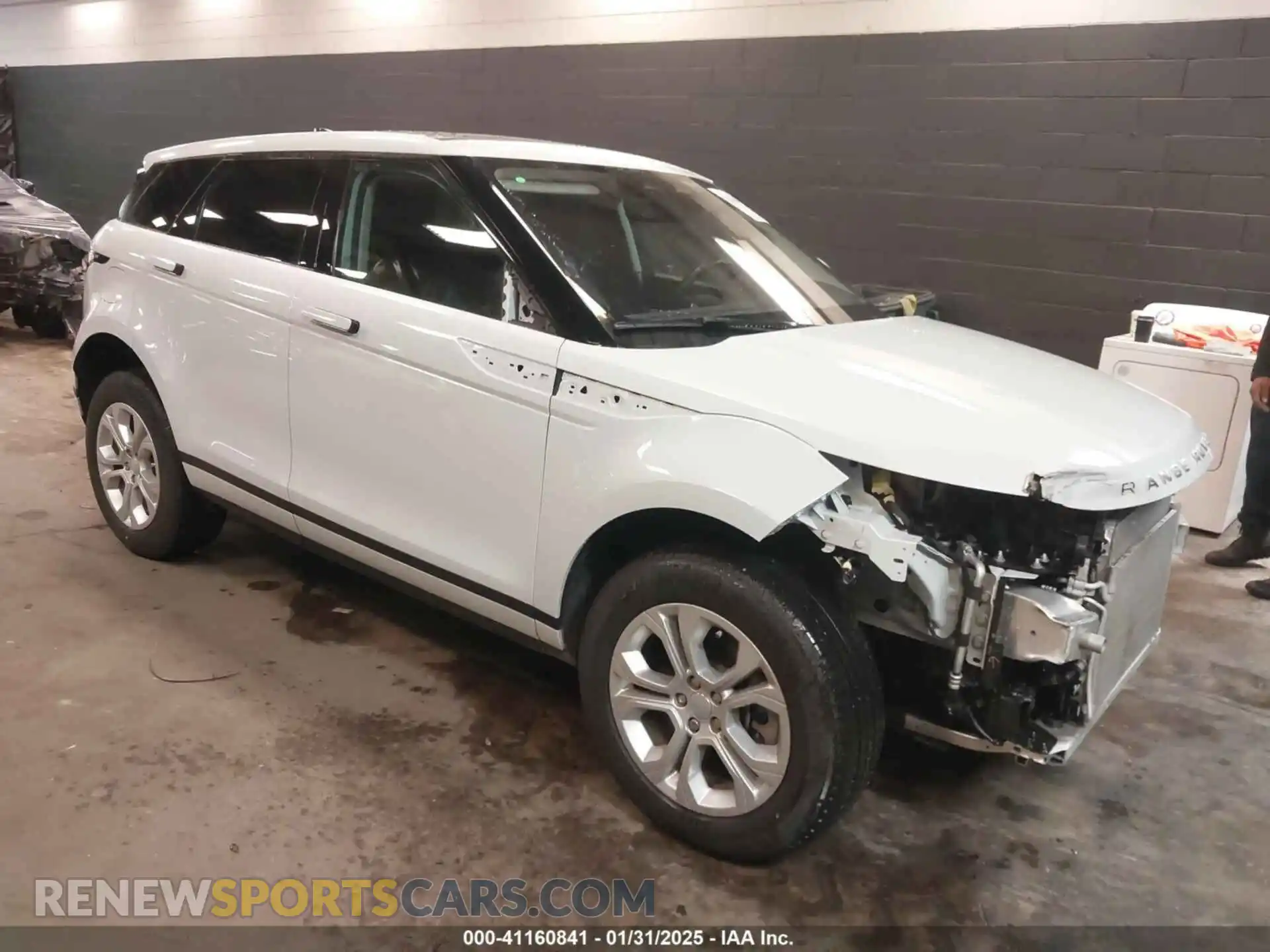 1 Photograph of a damaged car SALZJ2FX0MH154650 LAND ROVER RANGE ROVER EVOQUE 2021