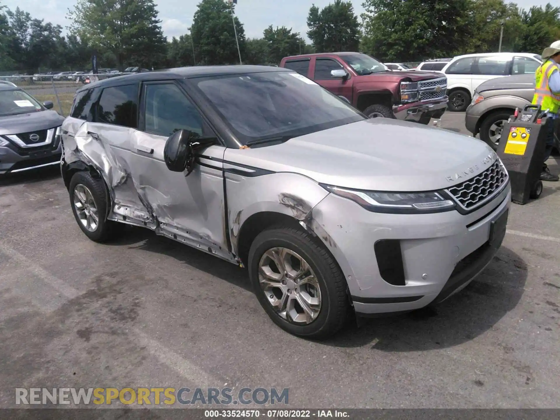 1 fotografías del automóvil dañado SALZJ2FX5MH124091 LAND ROVER RANGE ROVER EVOQUE 2021