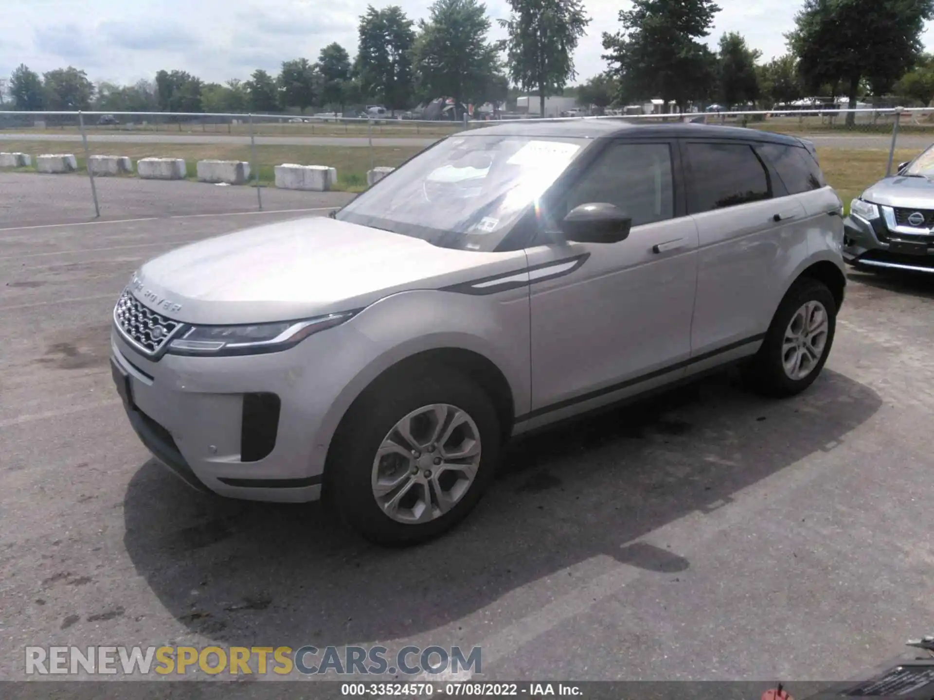 2 fotografías del automóvil dañado SALZJ2FX5MH124091 LAND ROVER RANGE ROVER EVOQUE 2021