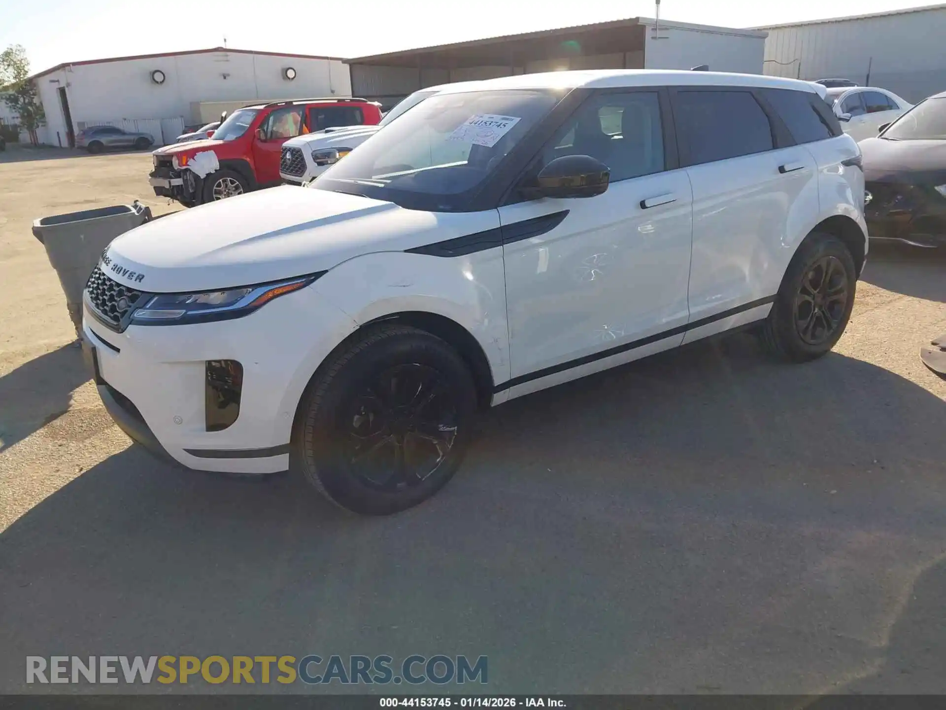 2 fotografías del automóvil dañado SALZJ2FX7MH122942 LAND ROVER RANGE ROVER EVOQUE 2021