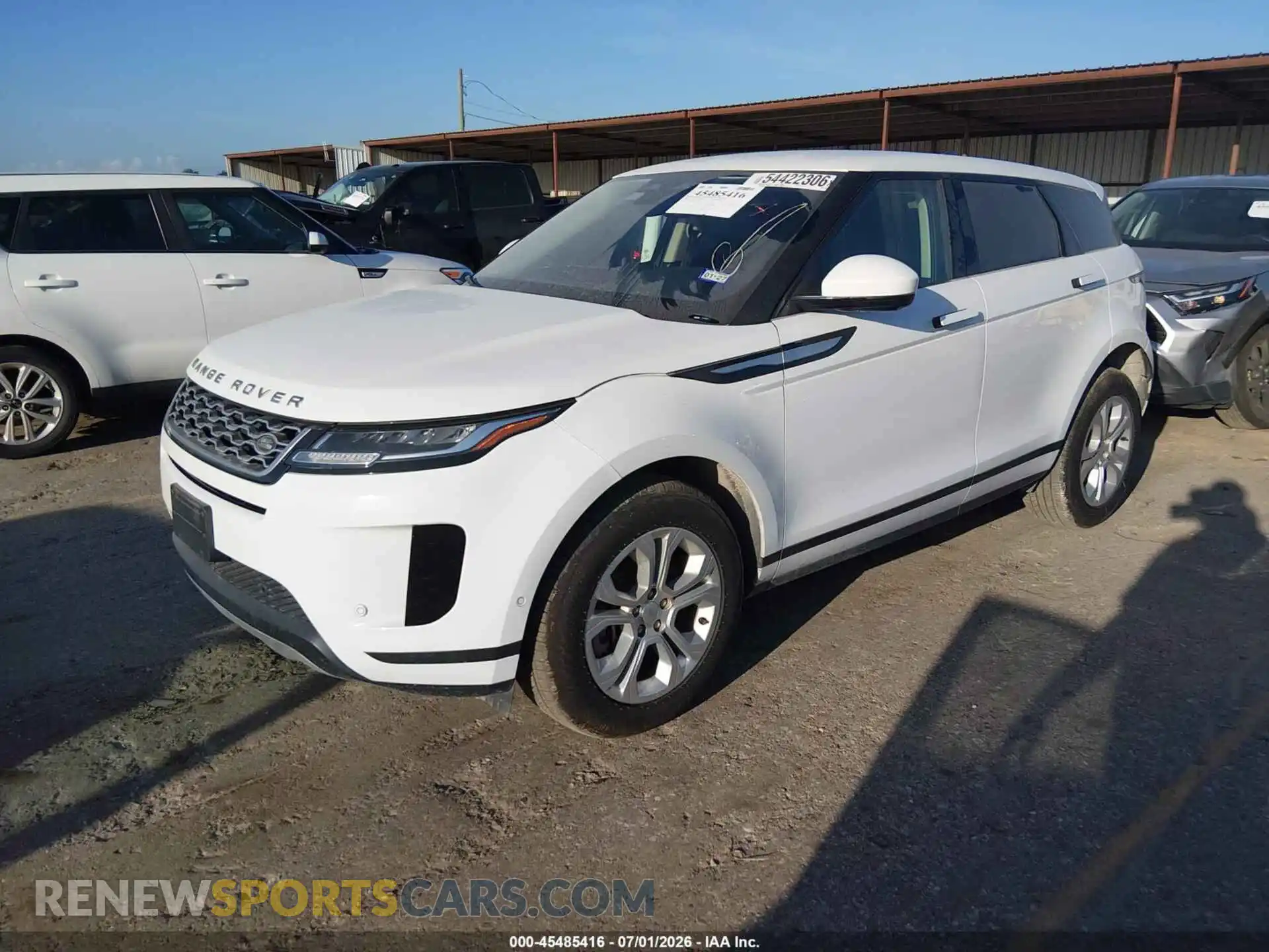 2 Фотография поврежденного автомобиля SALZJ2FX7MH149669 LAND ROVER RANGE ROVER EVOQUE 2021