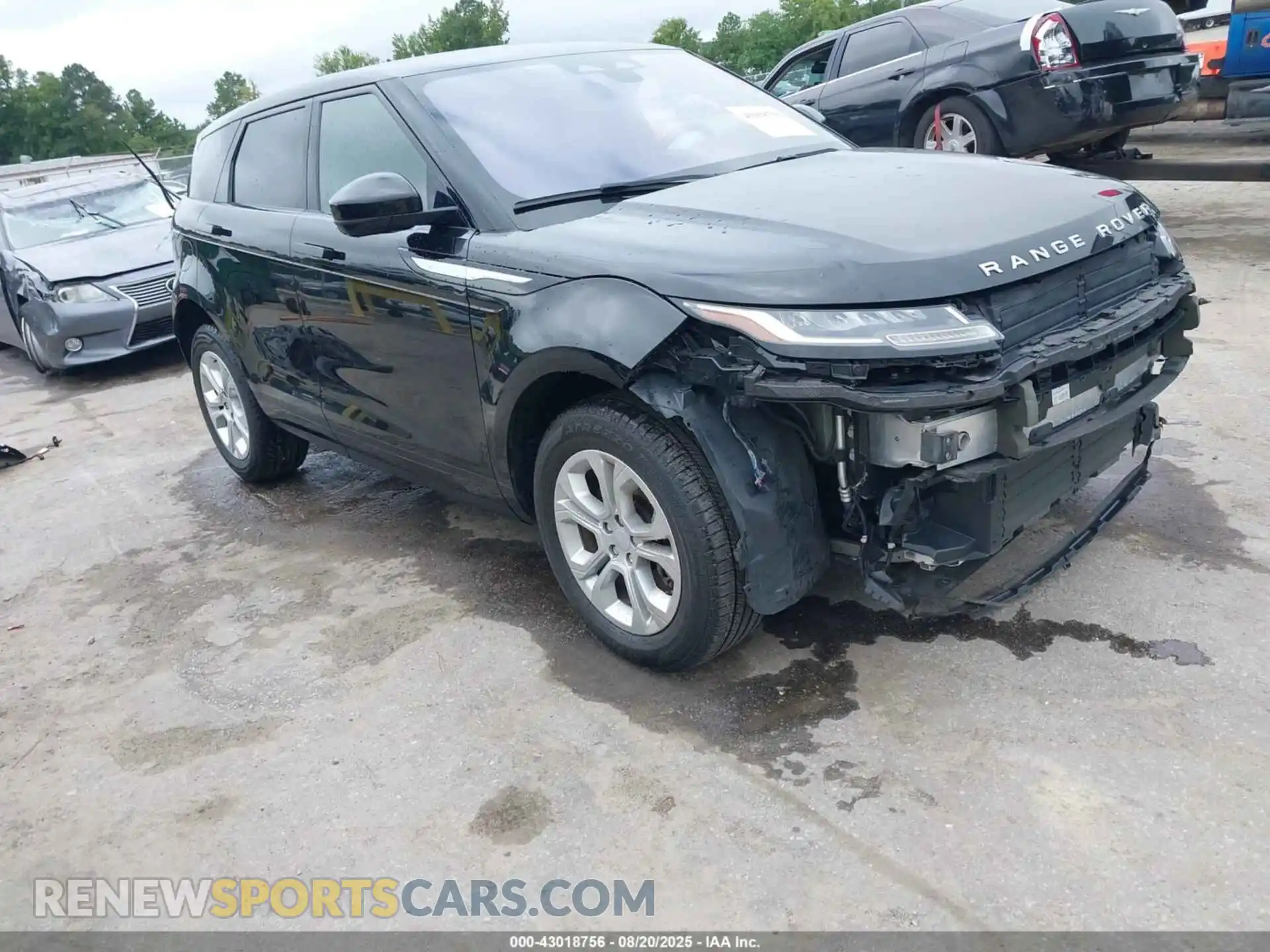 1 Photograph of a damaged car SALZJ2FX7MH151776 LAND ROVER RANGE ROVER EVOQUE 2021