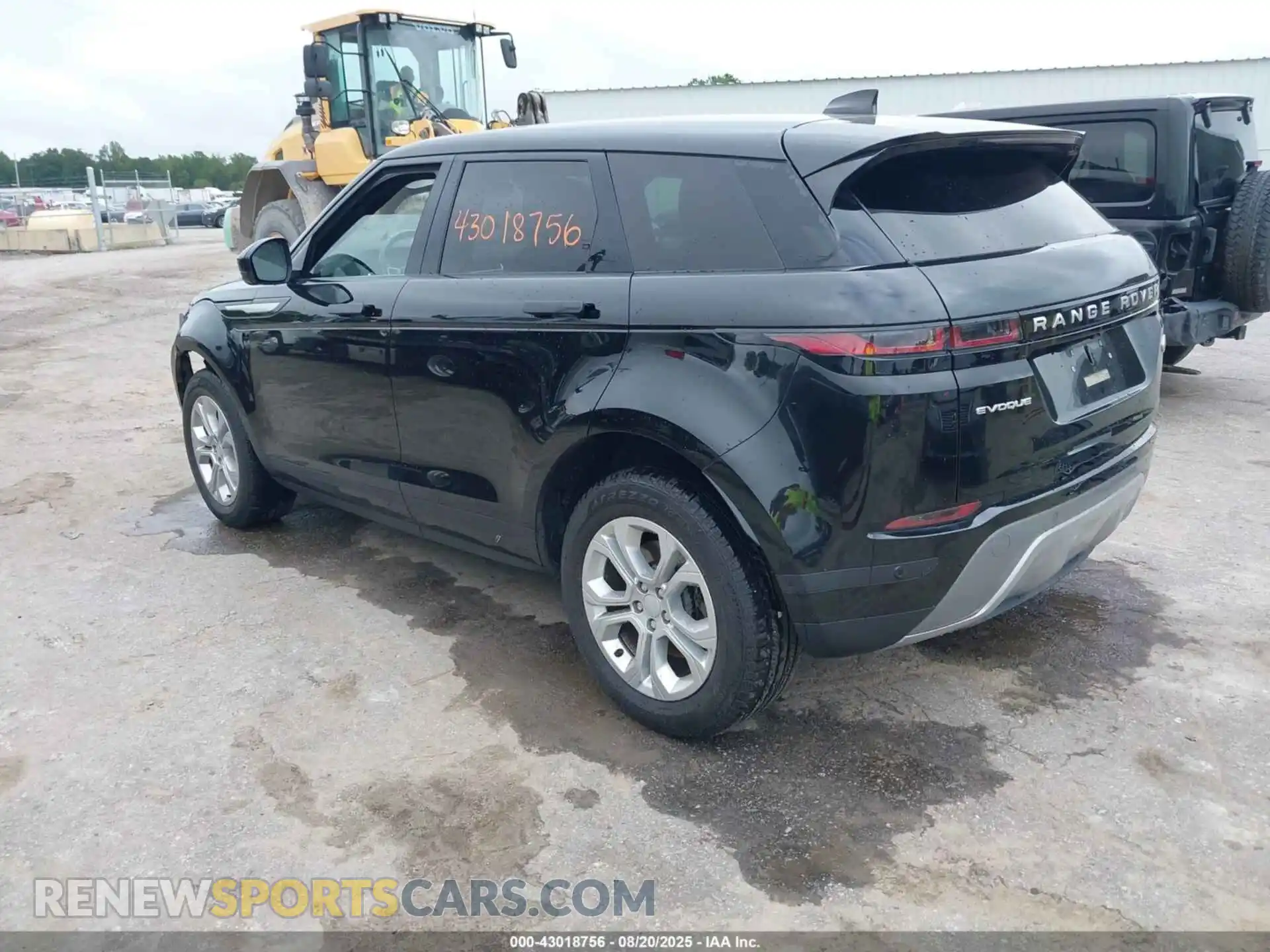 3 Photograph of a damaged car SALZJ2FX7MH151776 LAND ROVER RANGE ROVER EVOQUE 2021