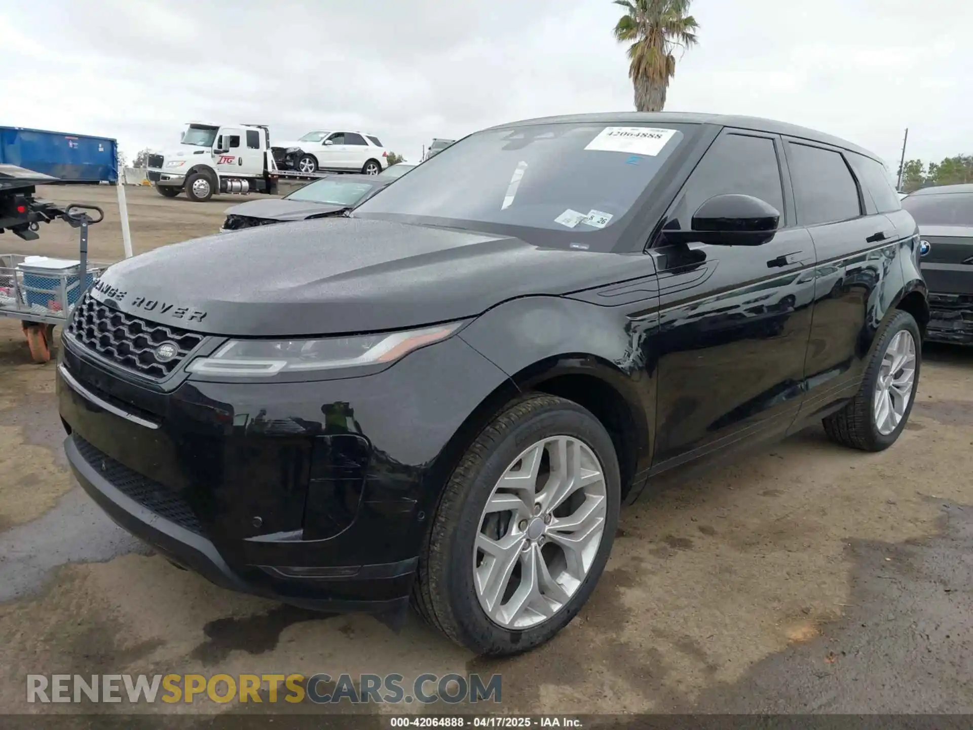 2 Фотография поврежденного автомобиля SALZJ2FX7MH152149 LAND ROVER RANGE ROVER EVOQUE 2021