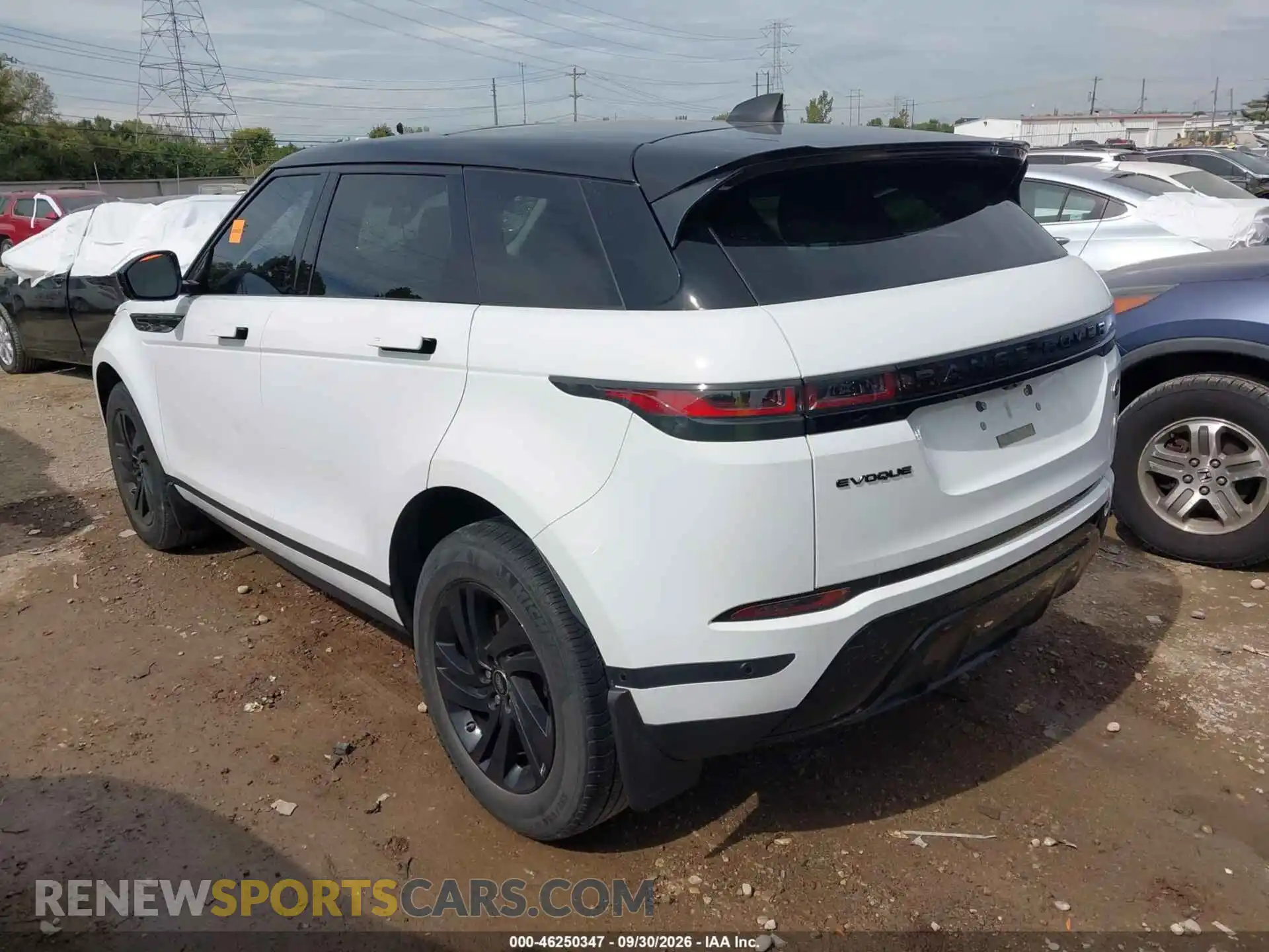 3 fotografías del automóvil dañado SALZJ2FX9MH136356 LAND ROVER RANGE ROVER EVOQUE 2021
