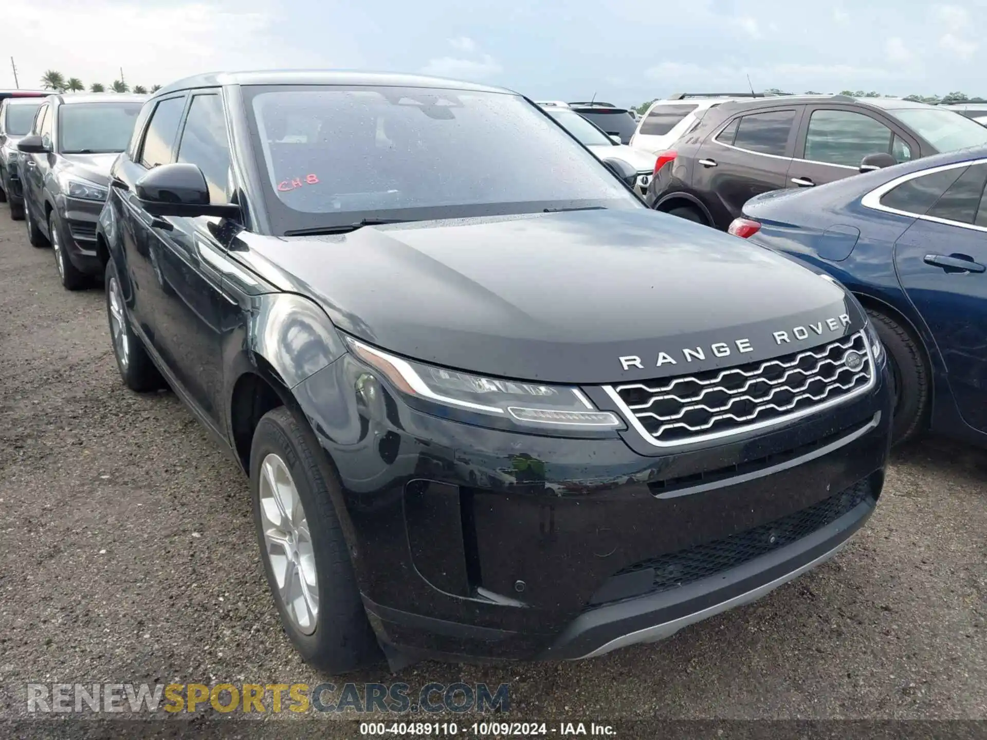 1 Photograph of a damaged car SALZJ2FX9MH136485 LAND ROVER RANGE ROVER EVOQUE 2021