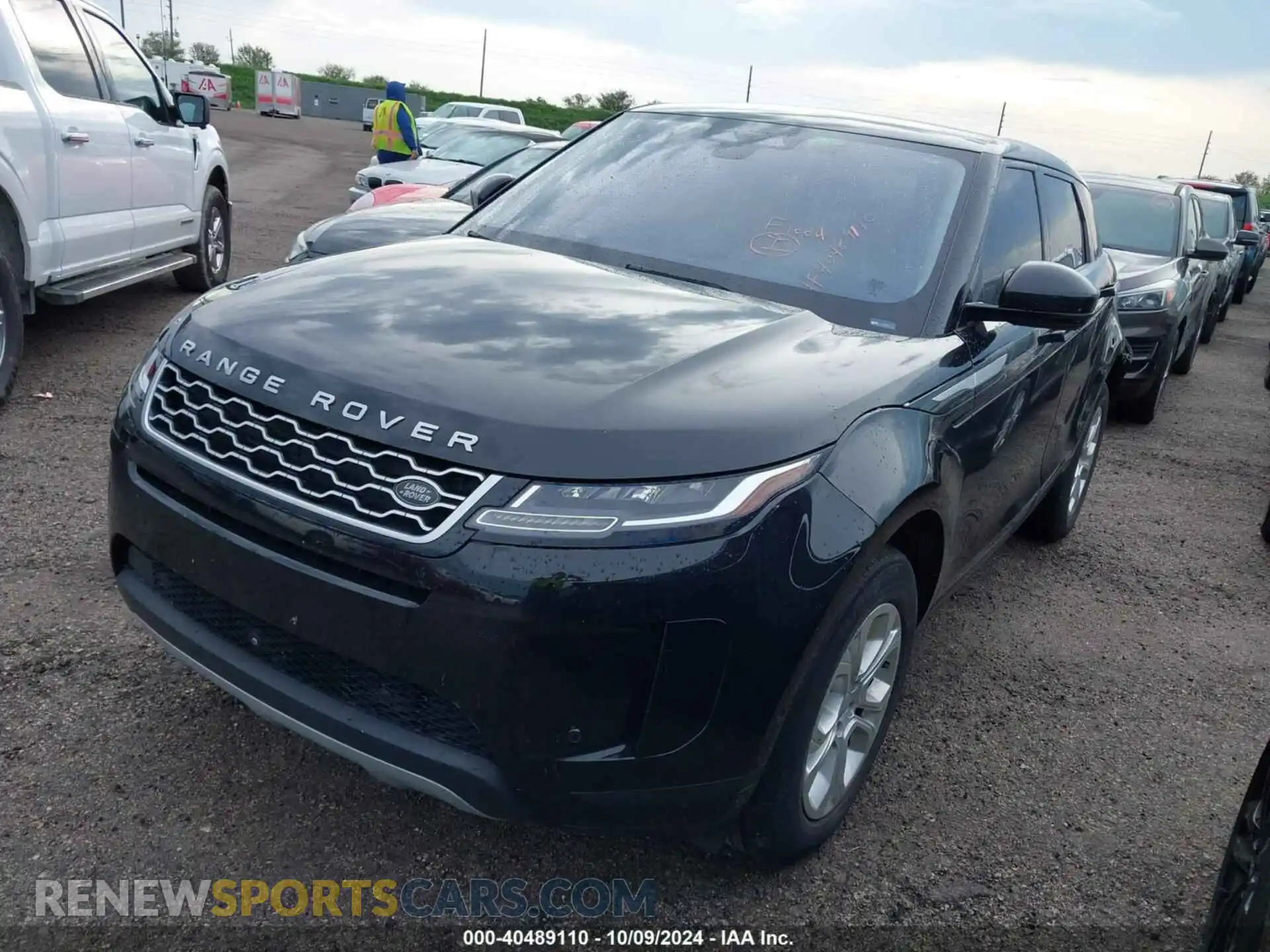 2 Photograph of a damaged car SALZJ2FX9MH136485 LAND ROVER RANGE ROVER EVOQUE 2021