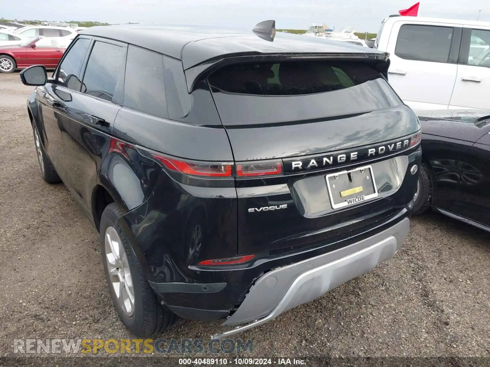 3 Photograph of a damaged car SALZJ2FX9MH136485 LAND ROVER RANGE ROVER EVOQUE 2021