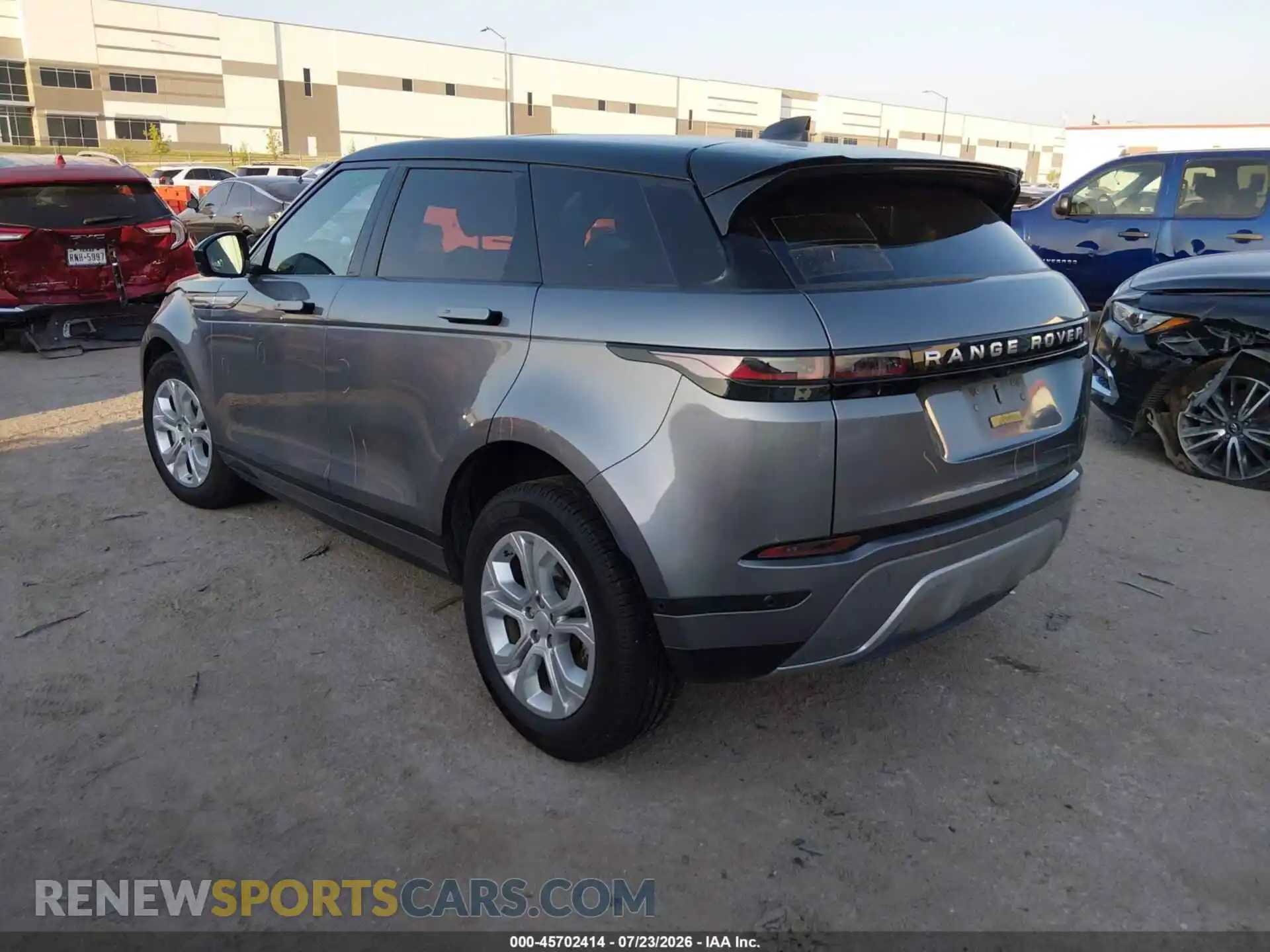 3 Photograph of a damaged car SALZJ2FXXMH136415 LAND ROVER RANGE ROVER EVOQUE 2021