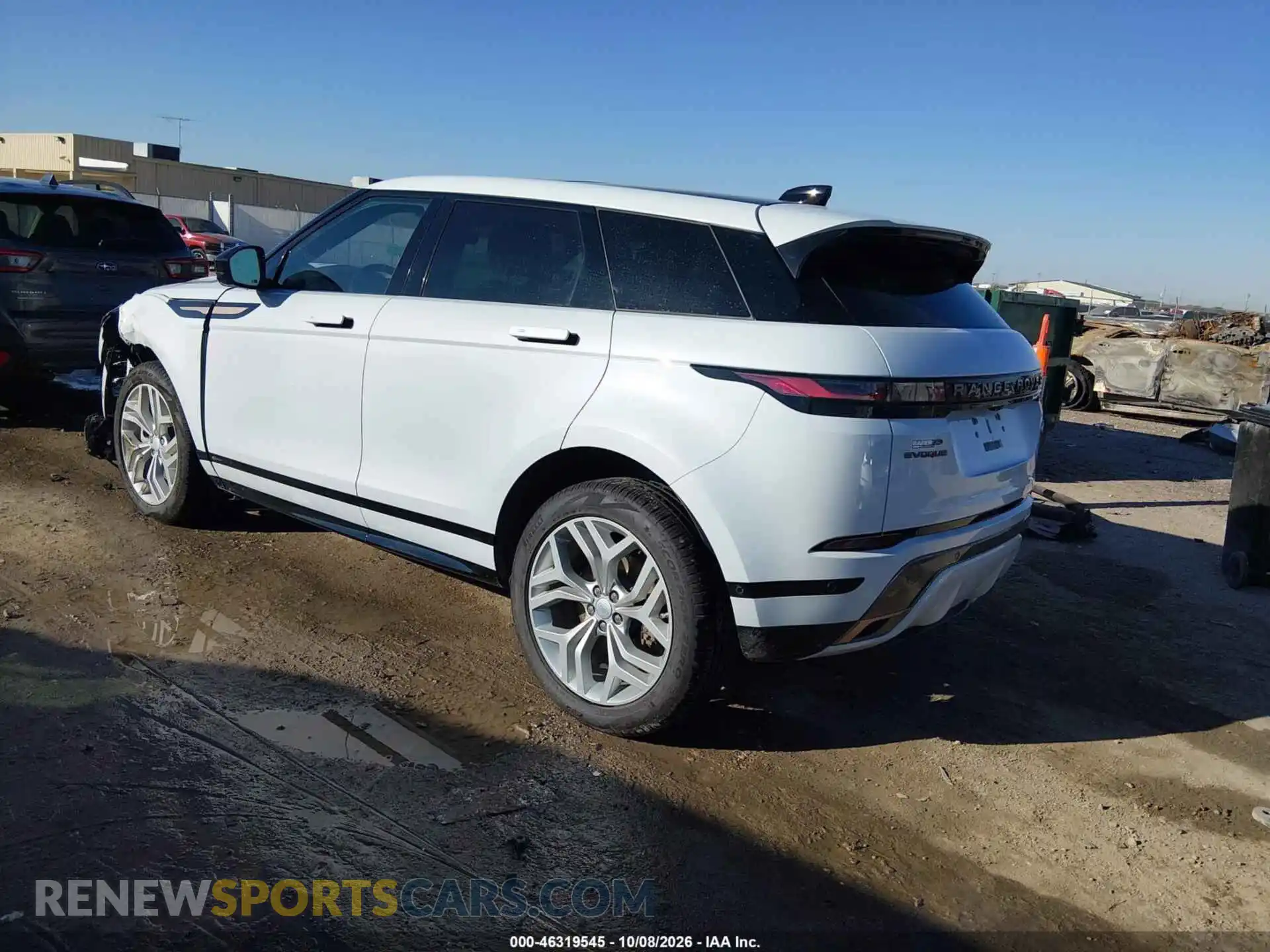 3 Photograph of a damaged car SALZL2FX0MH143562 LAND ROVER RANGE ROVER EVOQUE 2021