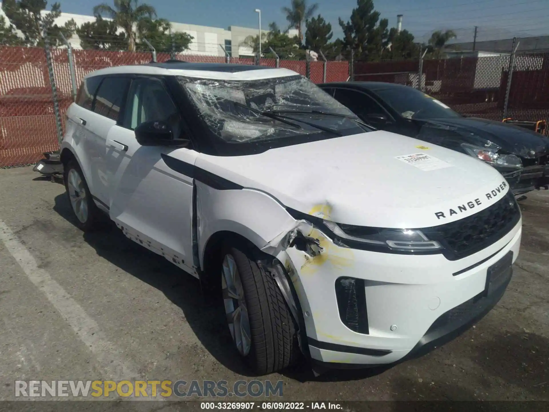 1 Photograph of a damaged car SALZP2FX7MH122969 LAND ROVER RANGE ROVER EVOQUE 2021