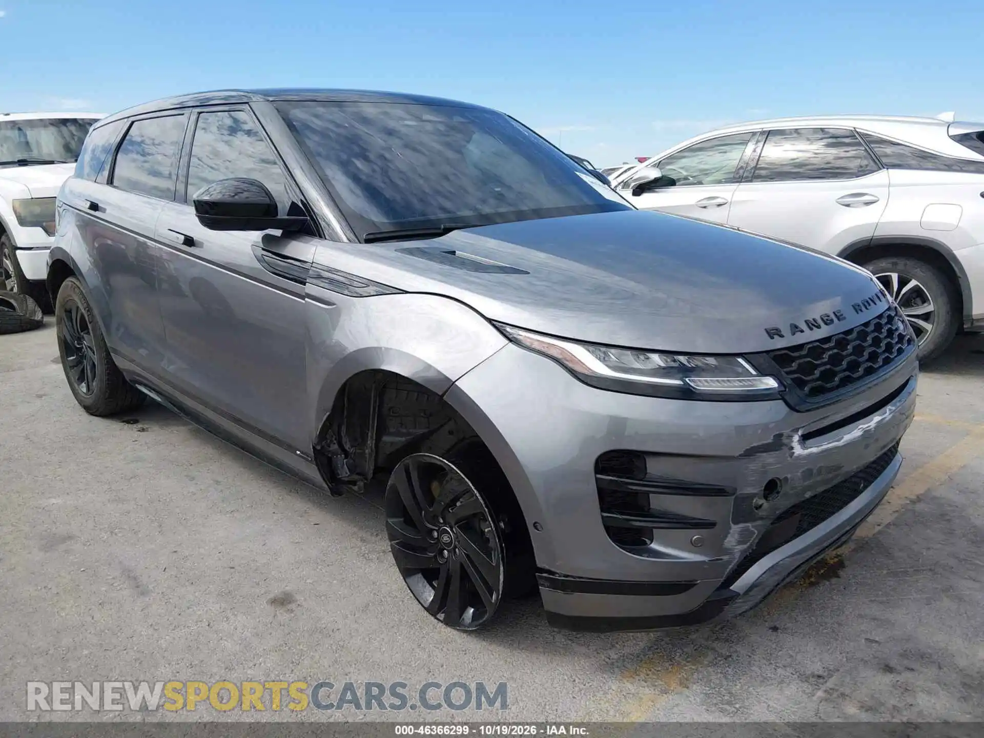 1 Фотография поврежденного автомобиля SALZT2FX1MH141254 LAND ROVER RANGE ROVER EVOQUE 2021