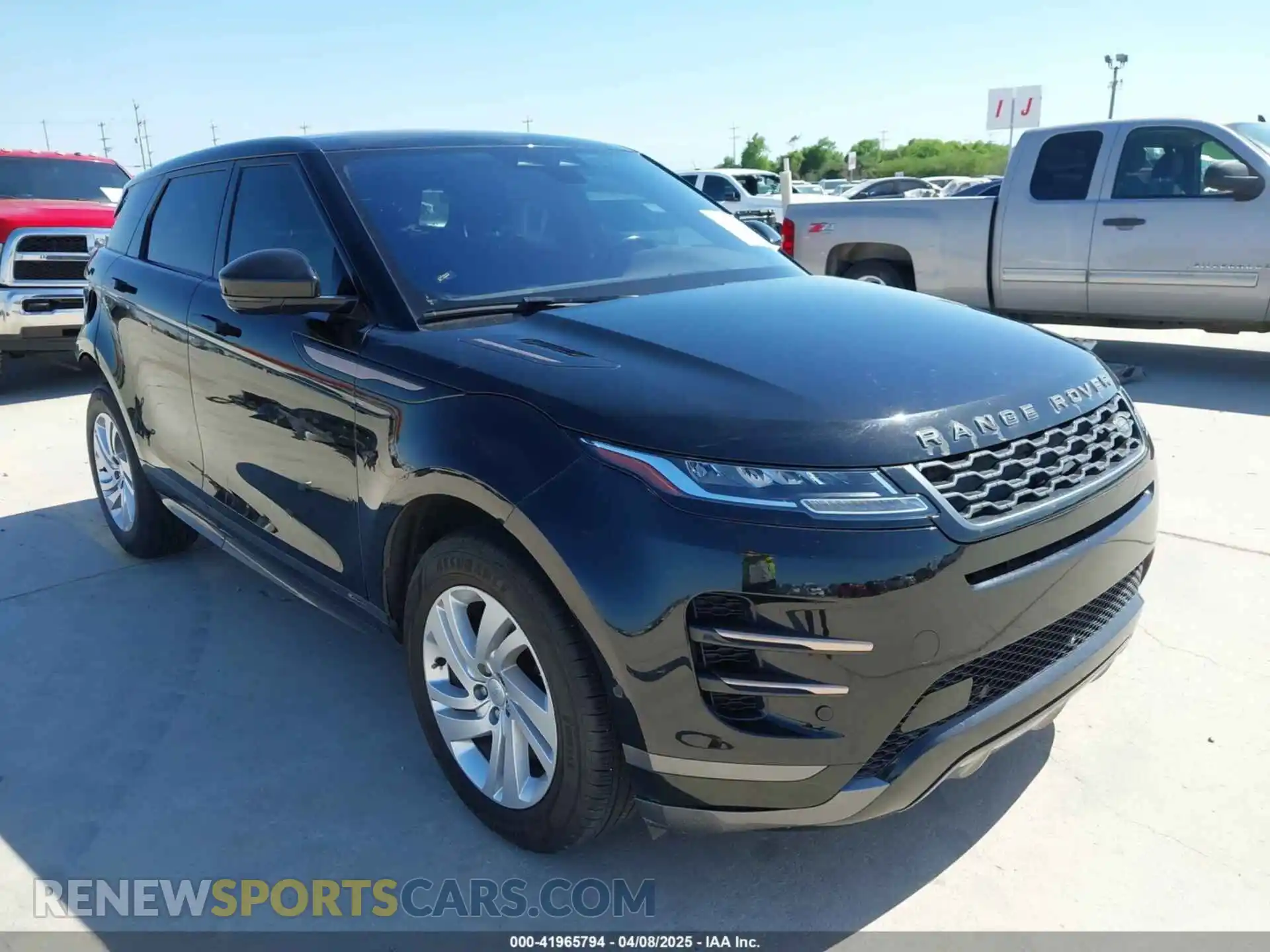 1 Photograph of a damaged car SALZT2FX1MH154750 LAND ROVER RANGE ROVER EVOQUE 2021