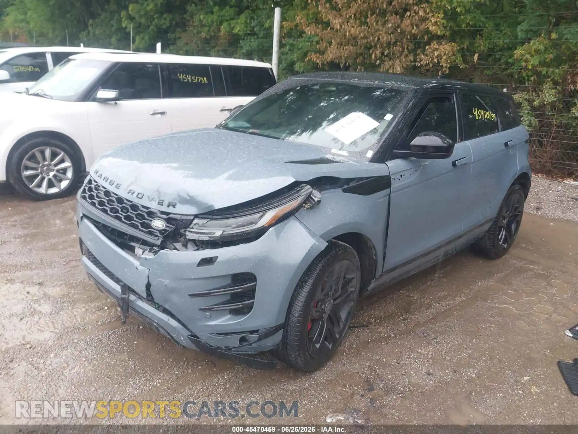 2 Фотография поврежденного автомобиля SALZL2FX6NH176793 LAND ROVER RANGE ROVER EVOQUE 2022